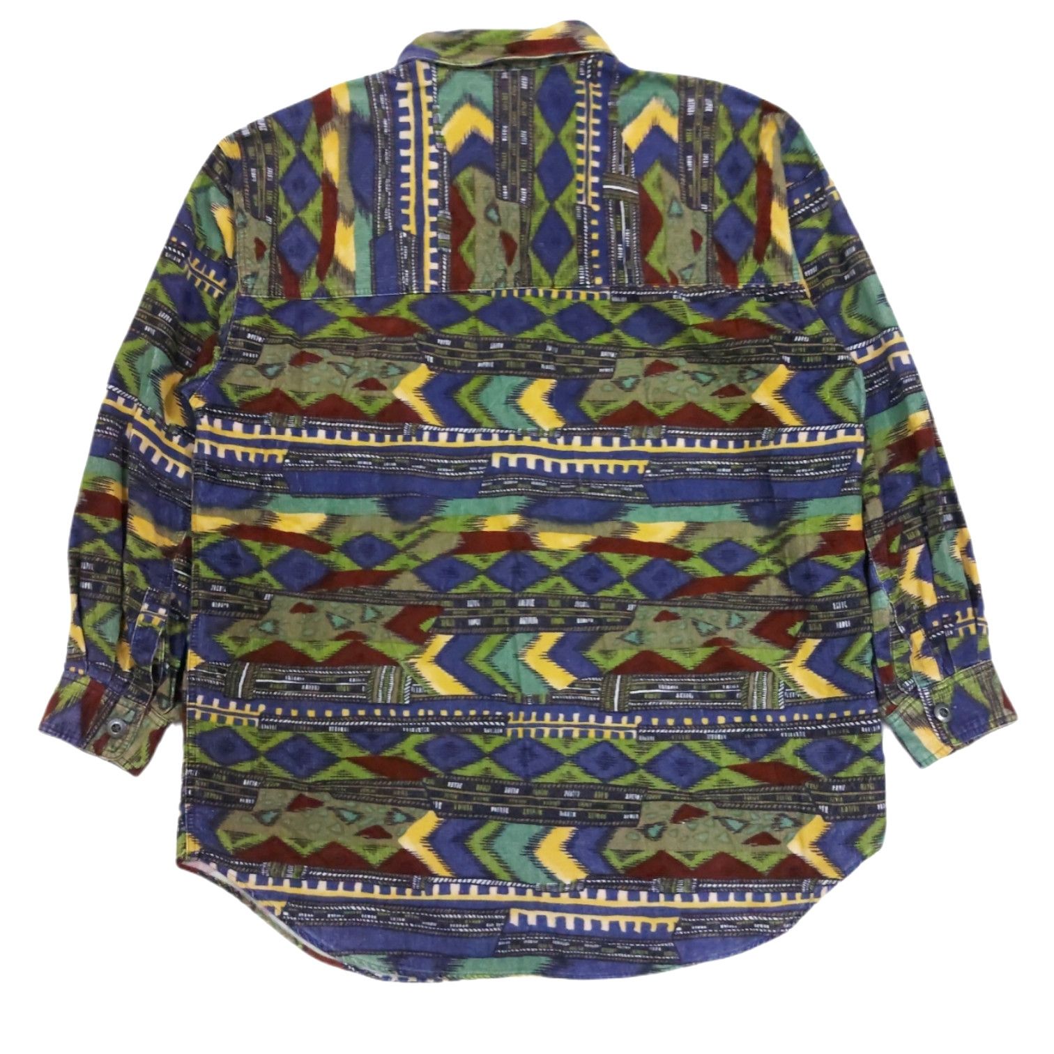 Designer RARE! VTG LA MIA VITA ITALIAN BRAND ABSTRACT ART CORDUROY Size US M / EU 48-50 / 2 - 2 Thumbnail