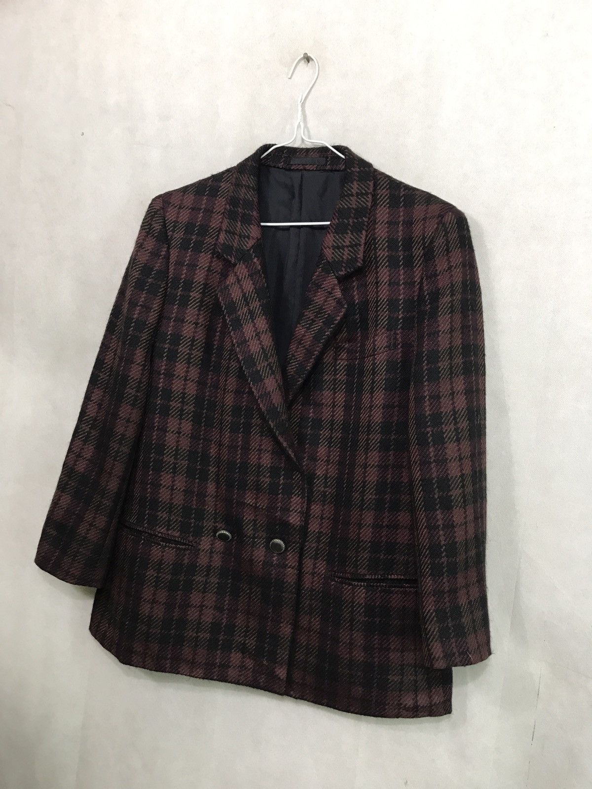 Burberry Burberry red tartan blazer jacket Size US S / EU 44-46 / 1 - 3 Thumbnail