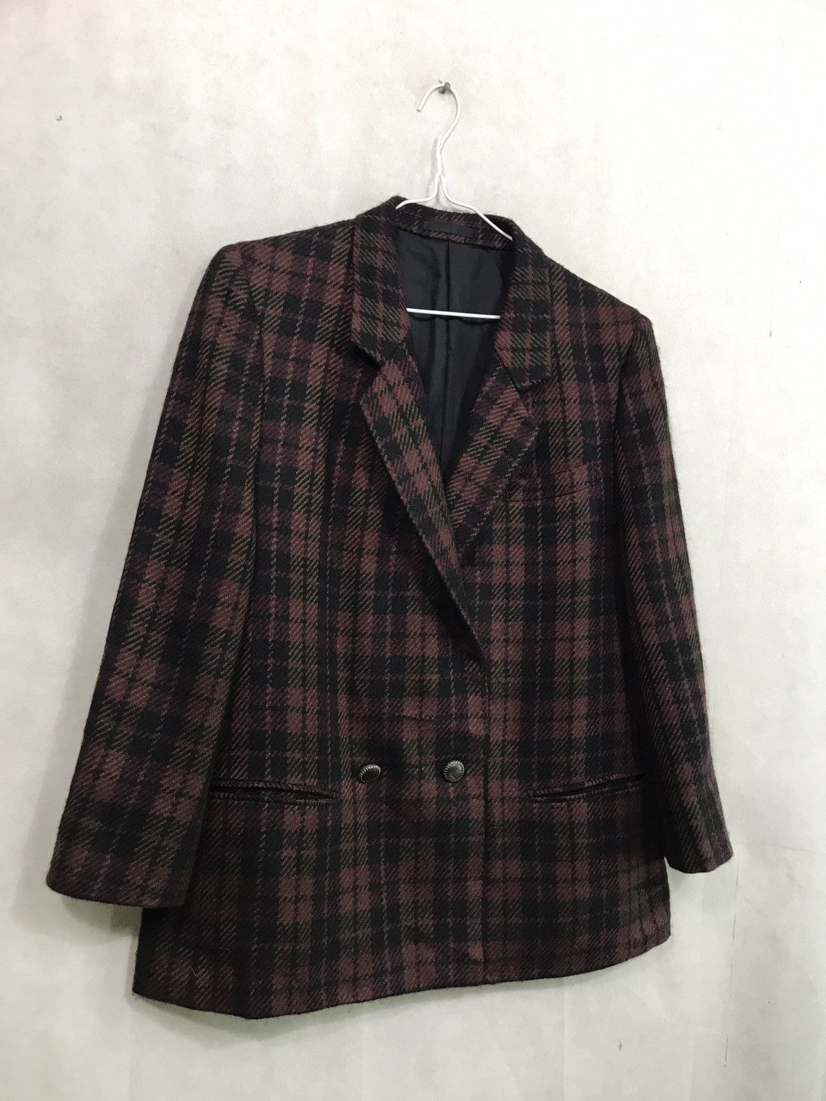 Burberry Burberry red tartan blazer jacket Size US S / EU 44-46 / 1 - 2 Thumbnail