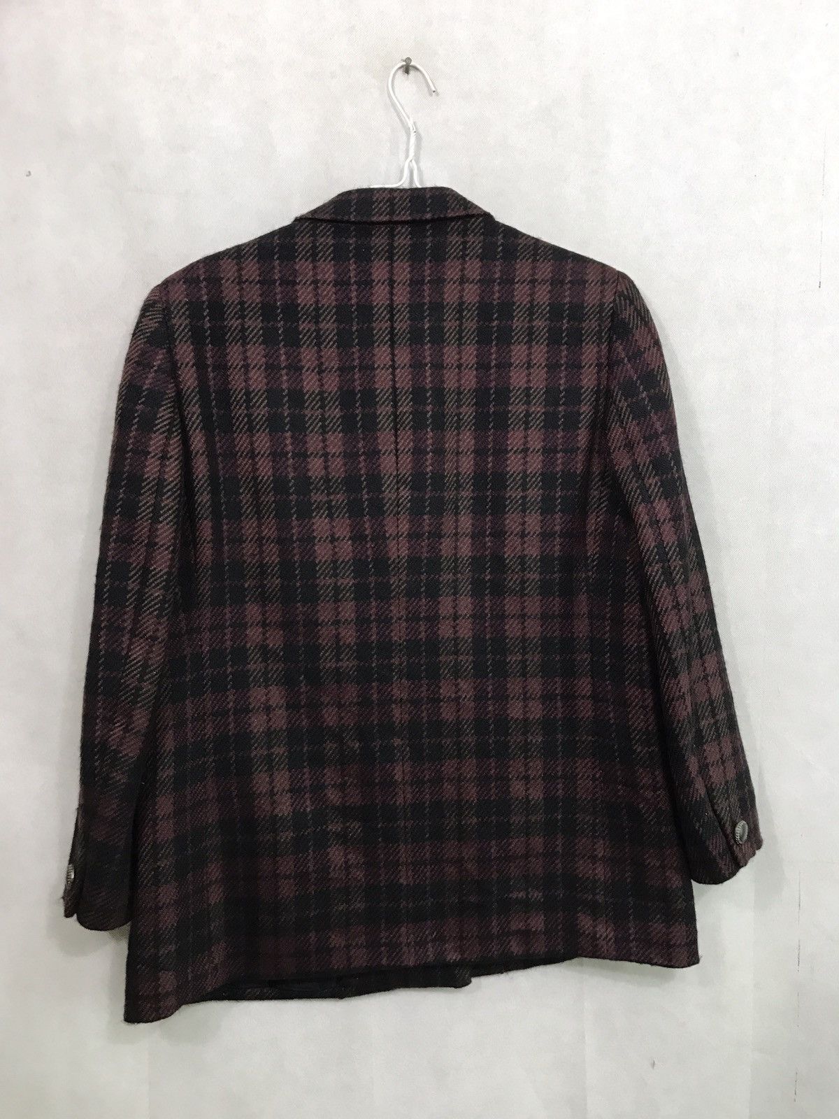 Burberry Burberry red tartan blazer jacket Size US S / EU 44-46 / 1 - 7 Thumbnail