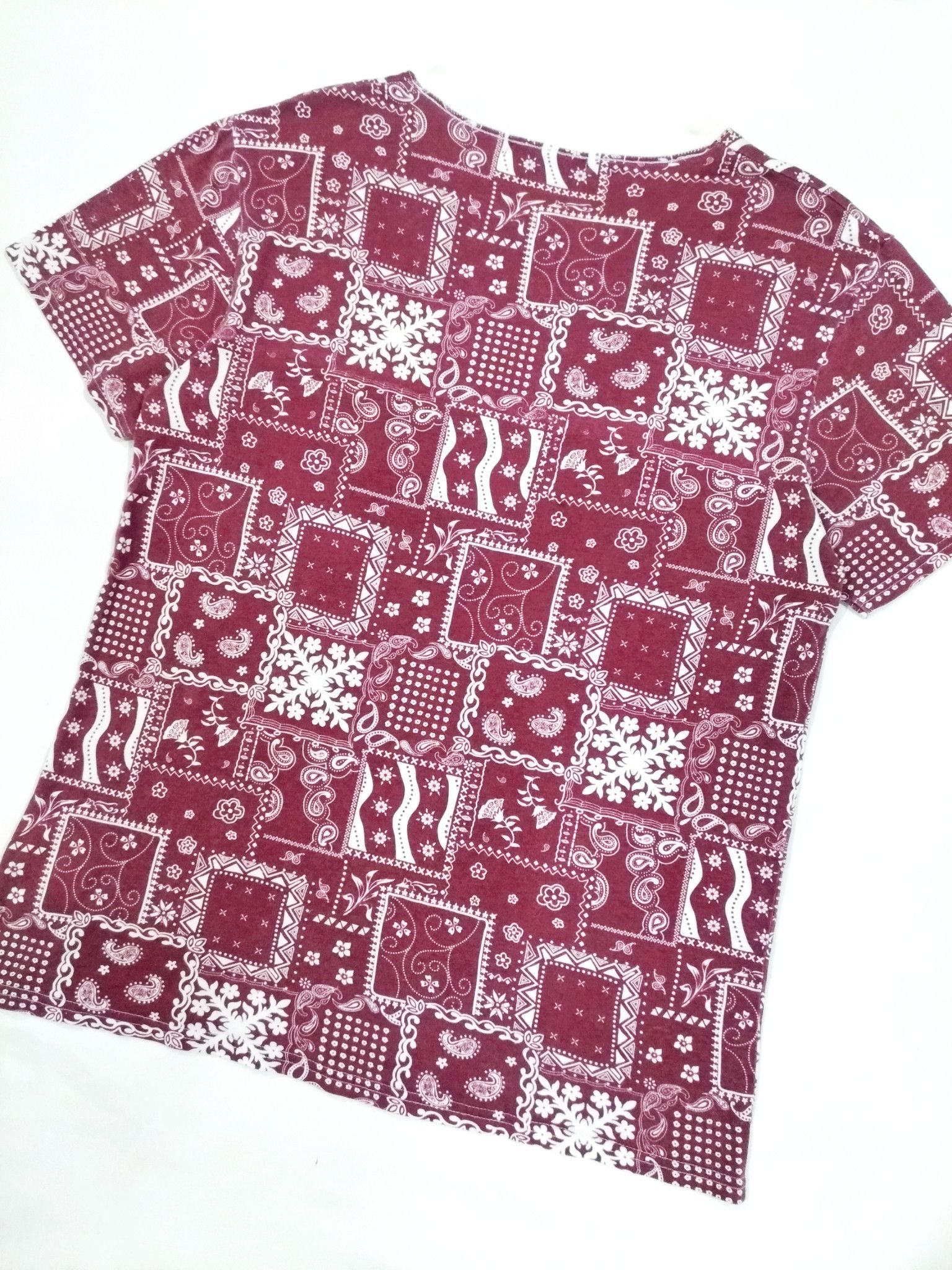 Designer × Japanese Brand × United Arrows RARE! RHYTHM OF LIFE by UNITED ARROWS BANDANA TEE Size US M / EU 48-50 / 2 - 7 Thumbnail