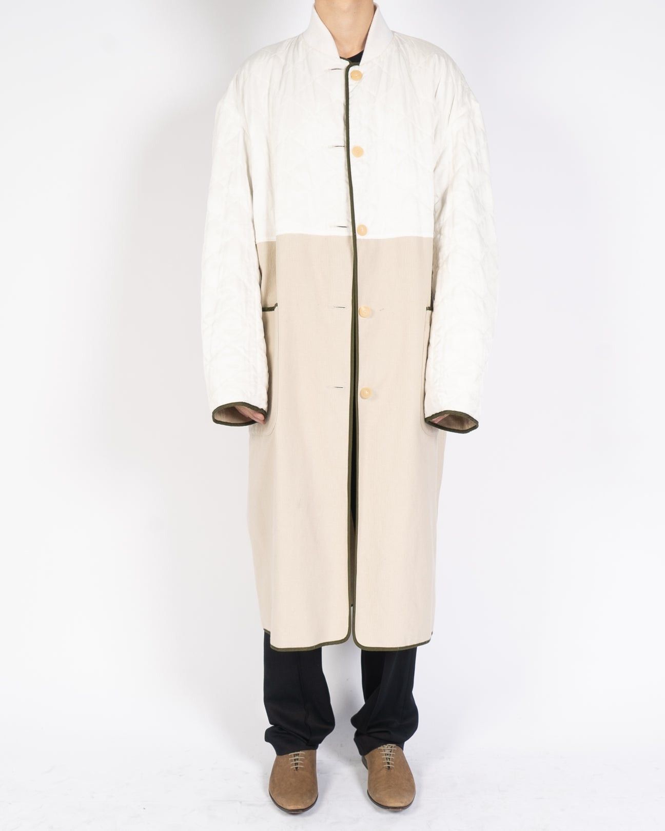 Haider Ackermann FW19 Grey Cord Reversible Bomber Coat Size US S / EU 44-46 / 1 - 5 Thumbnail