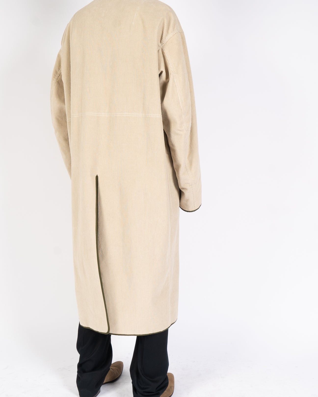 Haider Ackermann FW19 Grey Cord Reversible Bomber Coat Size US S / EU 44-46 / 1 - 4 Thumbnail