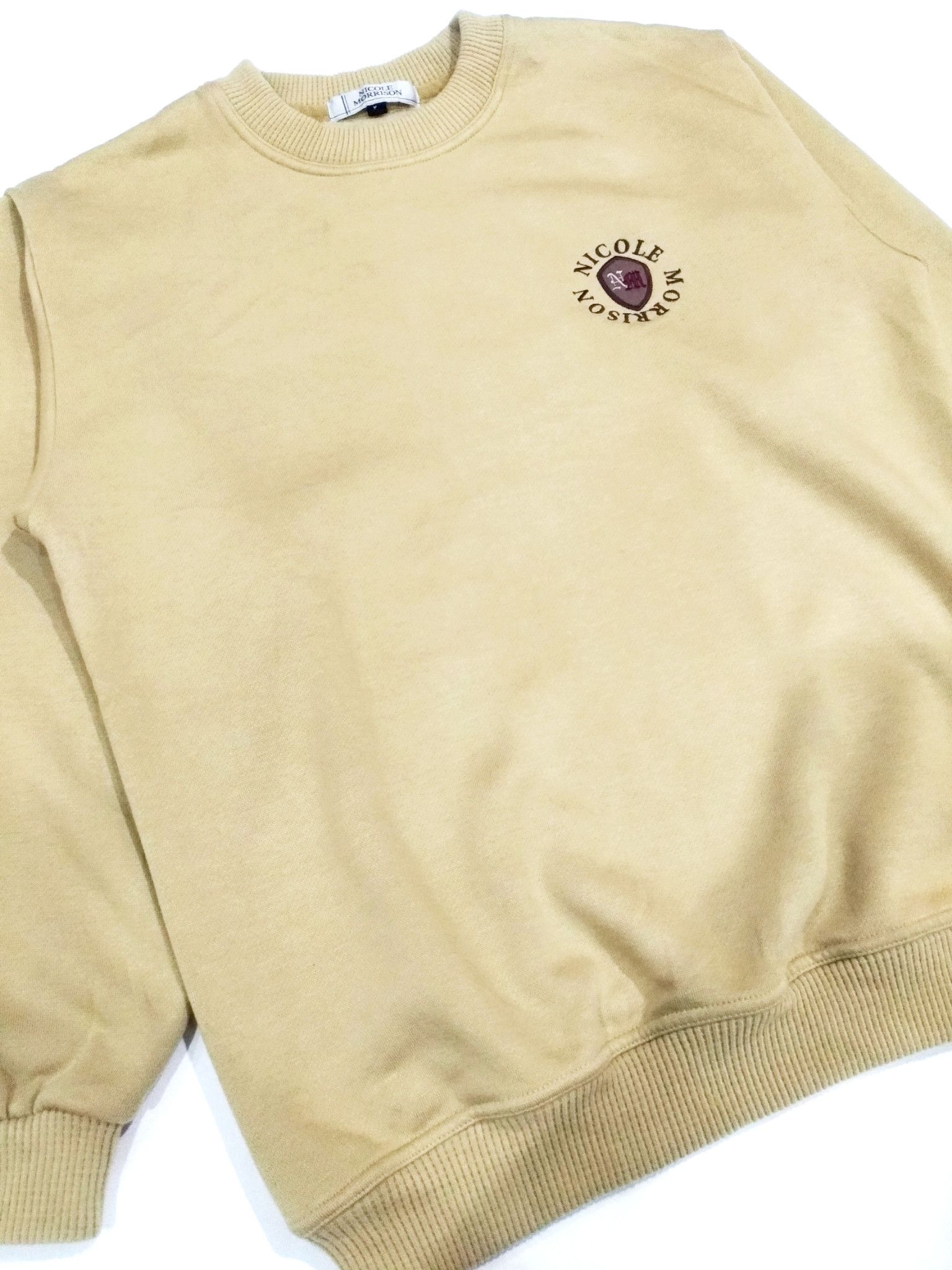 Designer × Japanese Brand RARE! VTG NICOLE MORRISON LOGO SPELL OUT SWEATSHIRT Size US M / EU 48-50 / 2 - 3 Thumbnail
