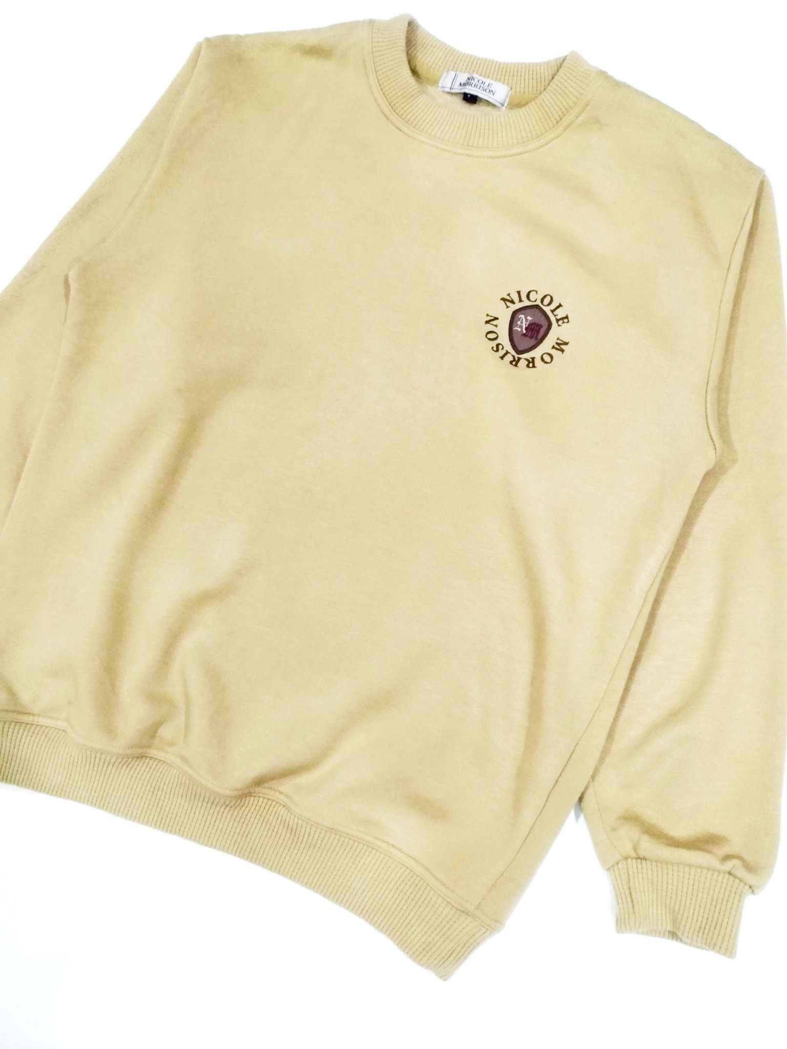 Designer × Japanese Brand RARE! VTG NICOLE MORRISON LOGO SPELL OUT SWEATSHIRT Size US M / EU 48-50 / 2 - 2 Thumbnail