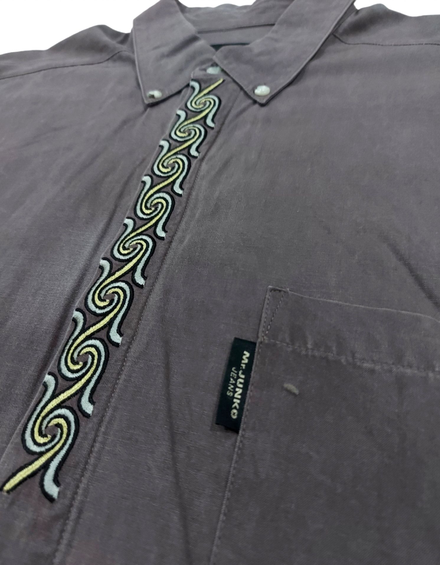 Designer × Japanese Brand × Mr. Junko RARE! MR JUNKO JAPAN EMBROIDERED PATTERN Size US L / EU 52-54 / 3 - 5 Thumbnail