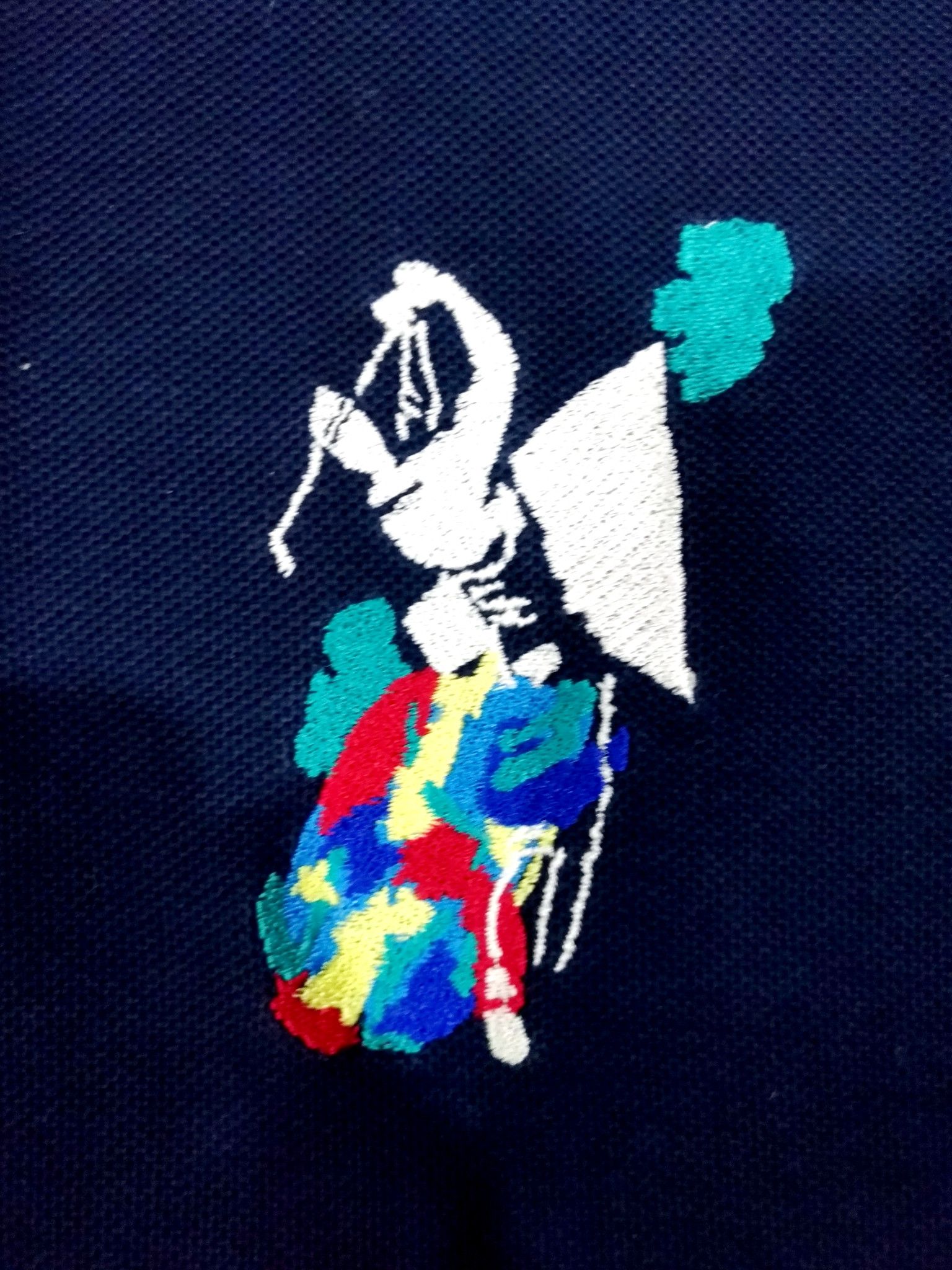 Designer × Missoni RARE! MISSONI CLUB "GOLFER" LOGO POLO SHIRT Size US M / EU 48-50 / 2 - 3 Thumbnail