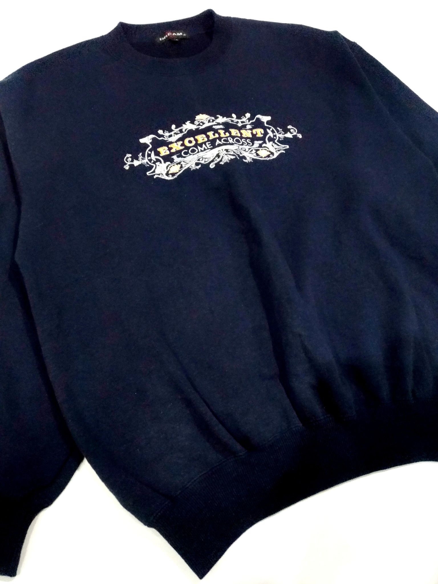 Y's × Y's for Men × Yohji Yamamoto RARE! VTG YS DREAM YOHJI YAMAMOTO FLORAL SWEATSHIRT Size US L / EU 52-54 / 3 - 4 Thumbnail