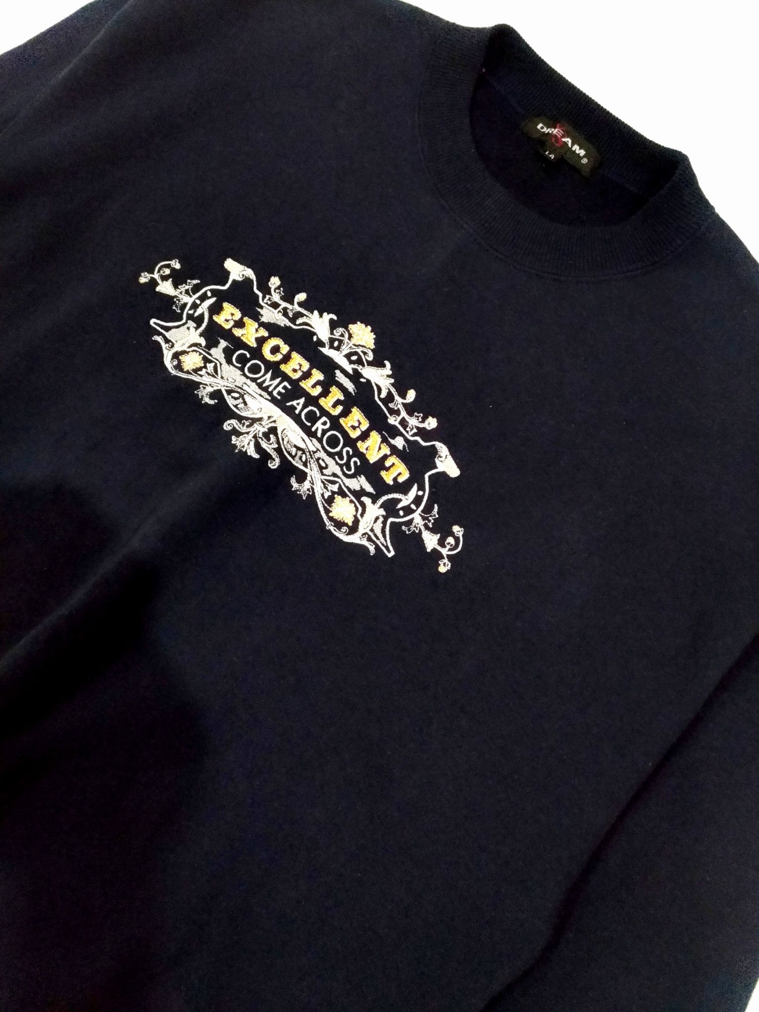 Y's × Y's for Men × Yohji Yamamoto RARE! VTG YS DREAM YOHJI YAMAMOTO FLORAL SWEATSHIRT Size US L / EU 52-54 / 3 - 5 Thumbnail