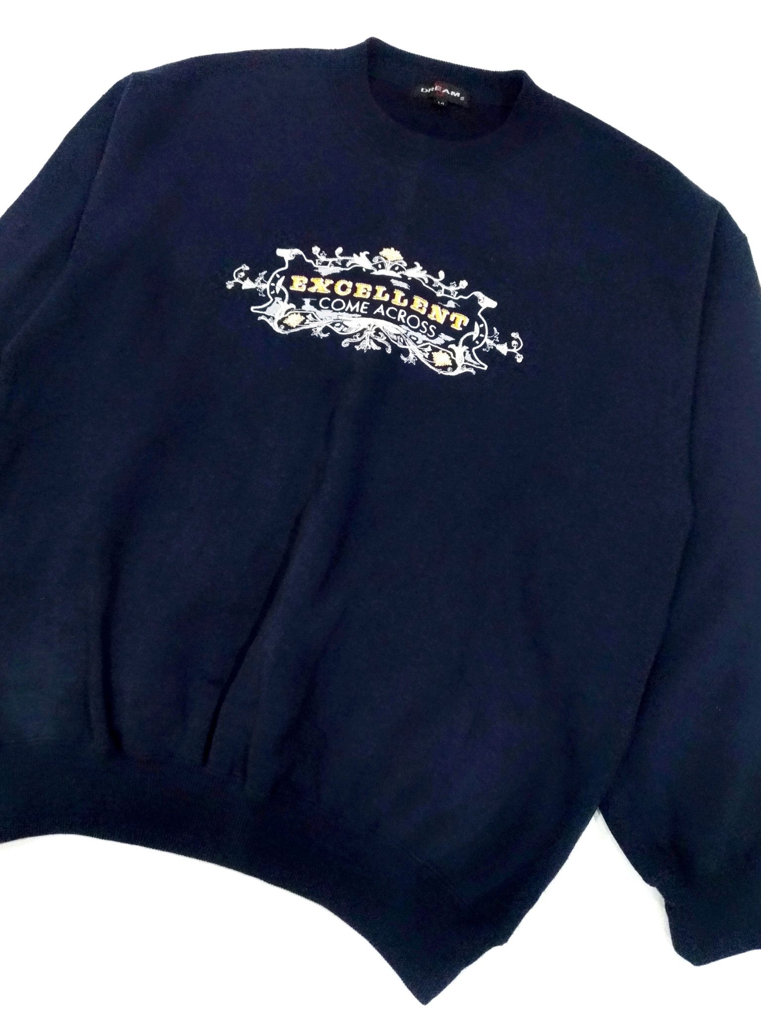 Y's × Y's for Men × Yohji Yamamoto RARE! VTG YS DREAM YOHJI YAMAMOTO FLORAL SWEATSHIRT Size US L / EU 52-54 / 3 - 3 Thumbnail