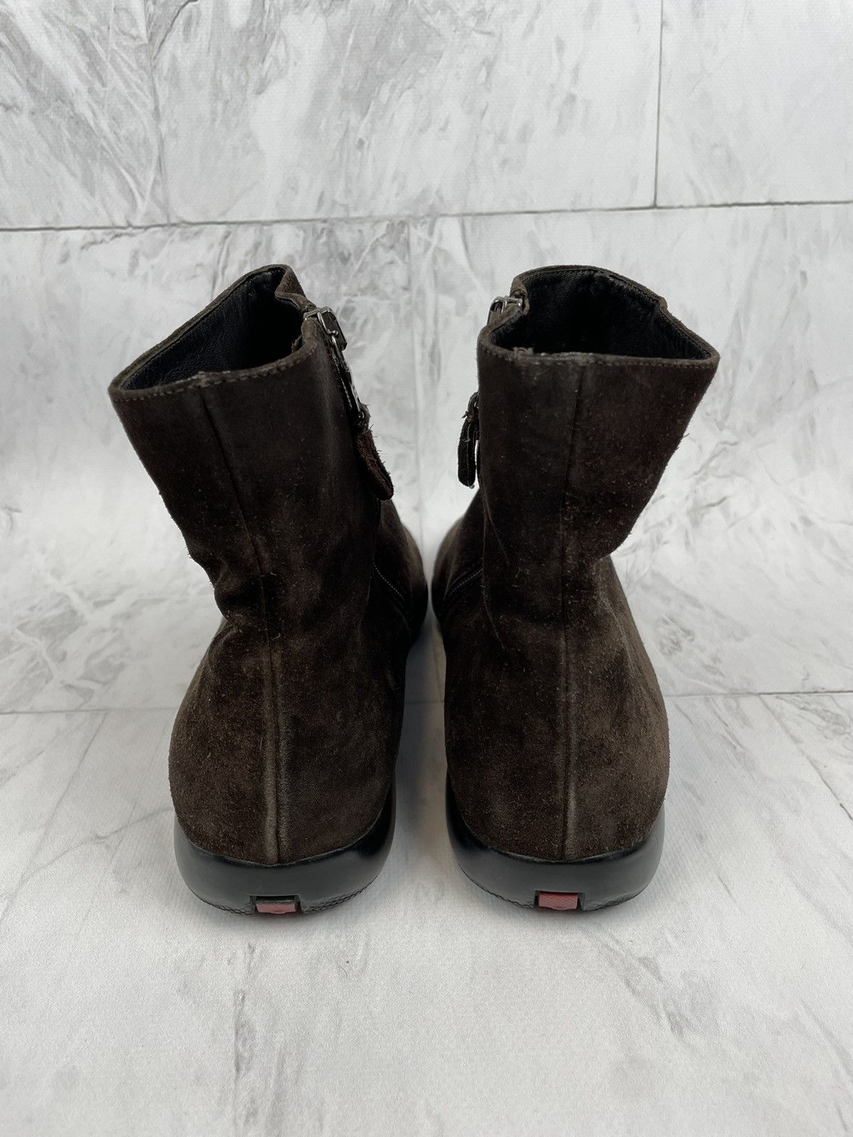 Prada Prada Suede Leather Chelsea Boots American Cup High Top Size US 8 / EU 41 - 8 Thumbnail