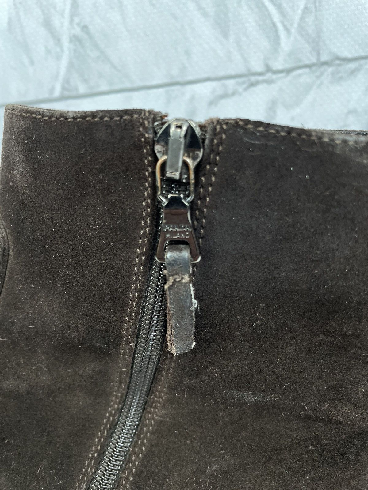 Prada Prada Suede Leather Chelsea Boots American Cup High Top Size US 8 / EU 41 - 6 Thumbnail