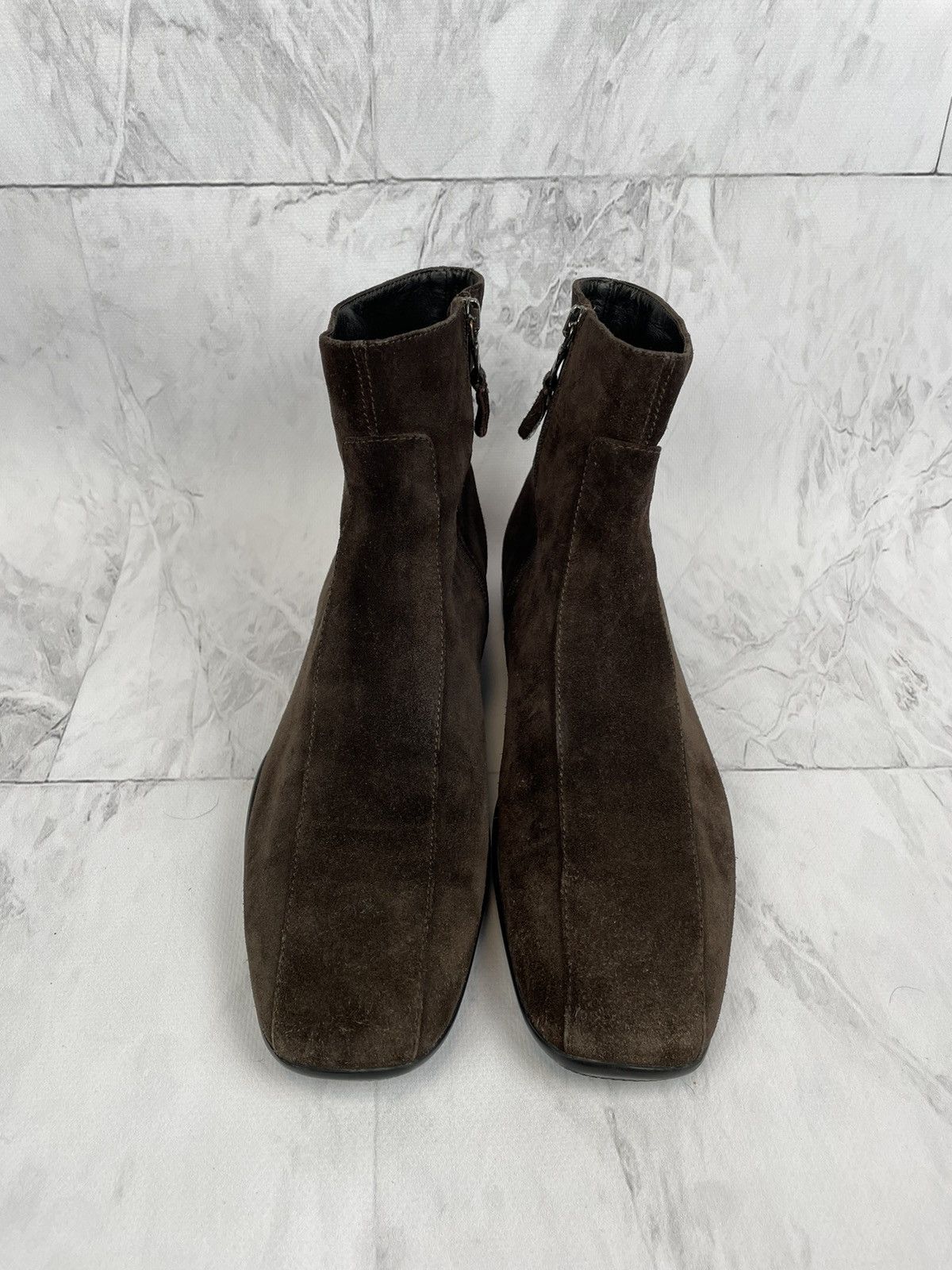 Prada Prada Suede Leather Chelsea Boots American Cup High Top Size US 8 / EU 41 - 7 Thumbnail