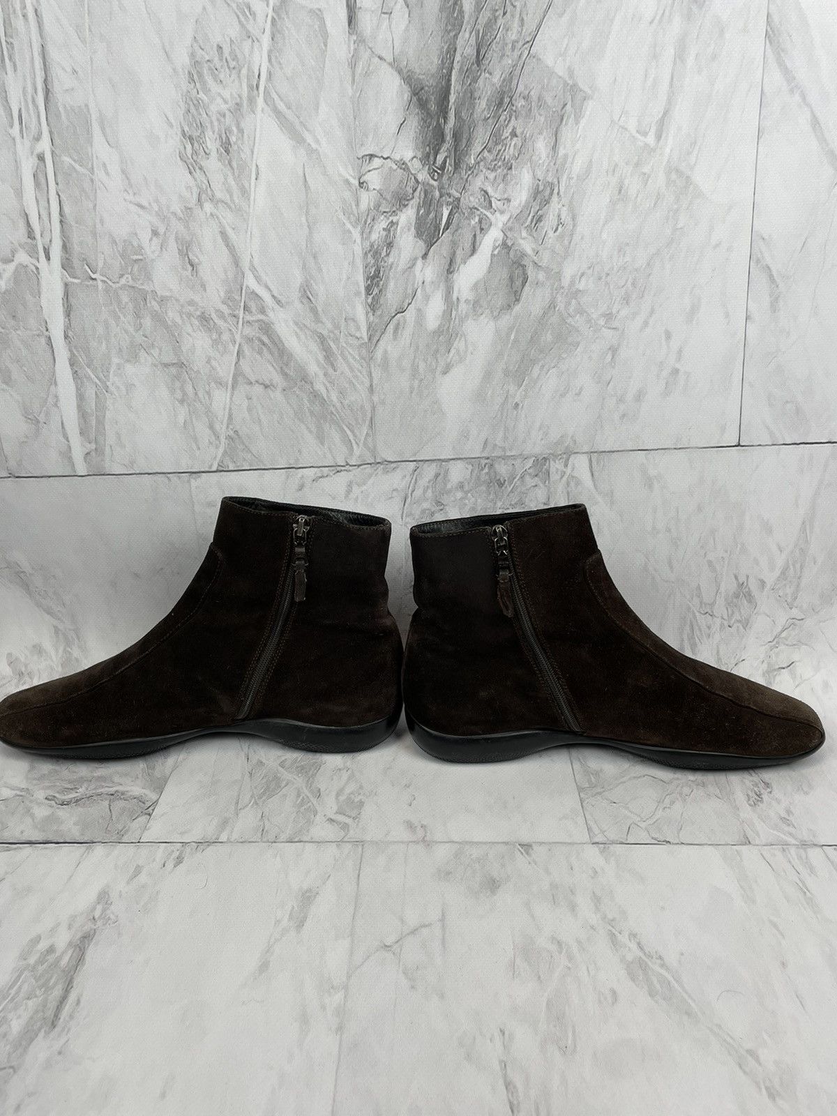 Prada Prada Suede Leather Chelsea Boots American Cup High Top Size US 8 / EU 41 - 3 Thumbnail