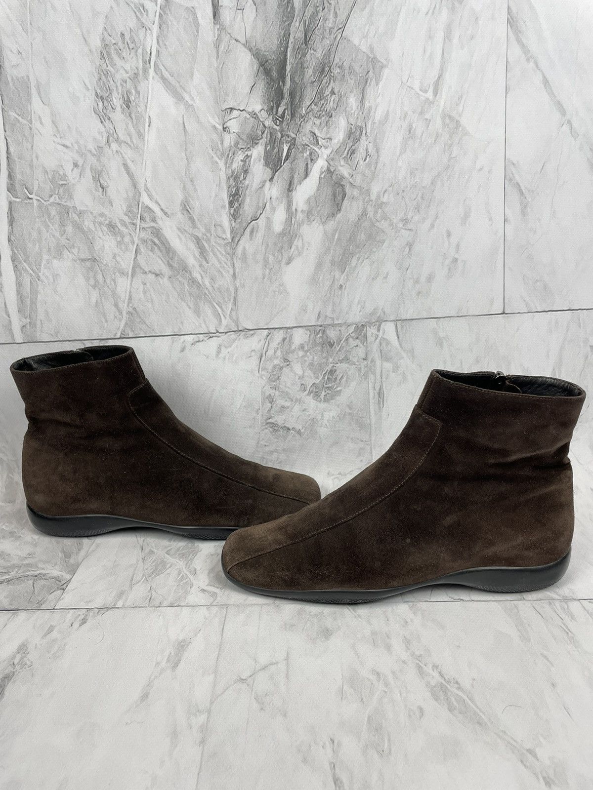 Prada Prada Suede Leather Chelsea Boots American Cup High Top Size US 8 / EU 41 - 2 Thumbnail