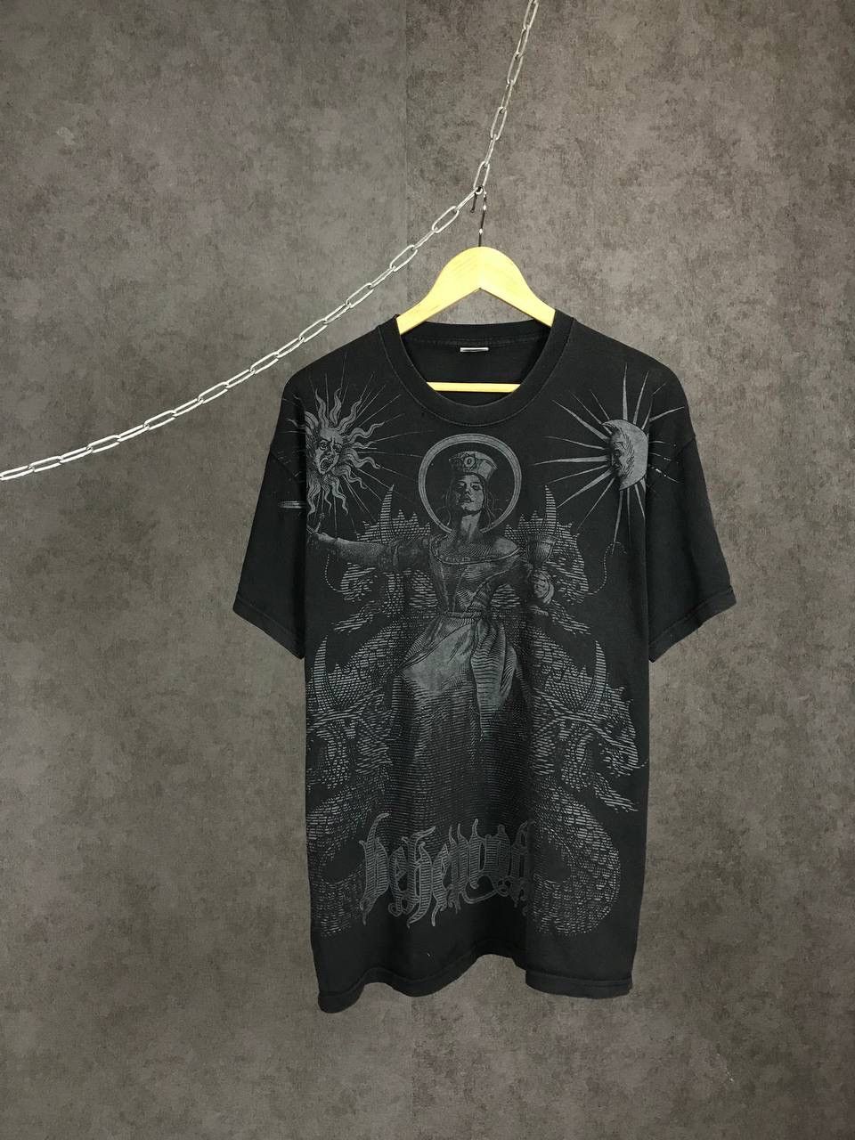 Other Religion vintage other overprinted tee Size US XL / EU 56 / 4 - 1 Thumbnail