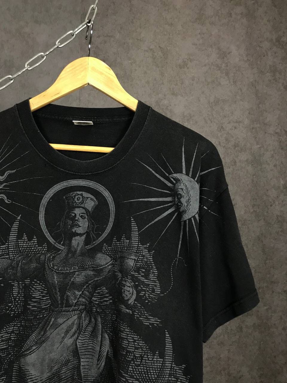 Other Religion vintage other overprinted tee Size US XL / EU 56 / 4 - 4 Thumbnail