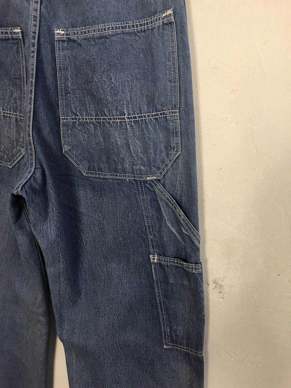 Vintage × Wrangler Vintage Wrangler Hickory Carpenter Tactical Jeans Size US 27 - 12 Thumbnail