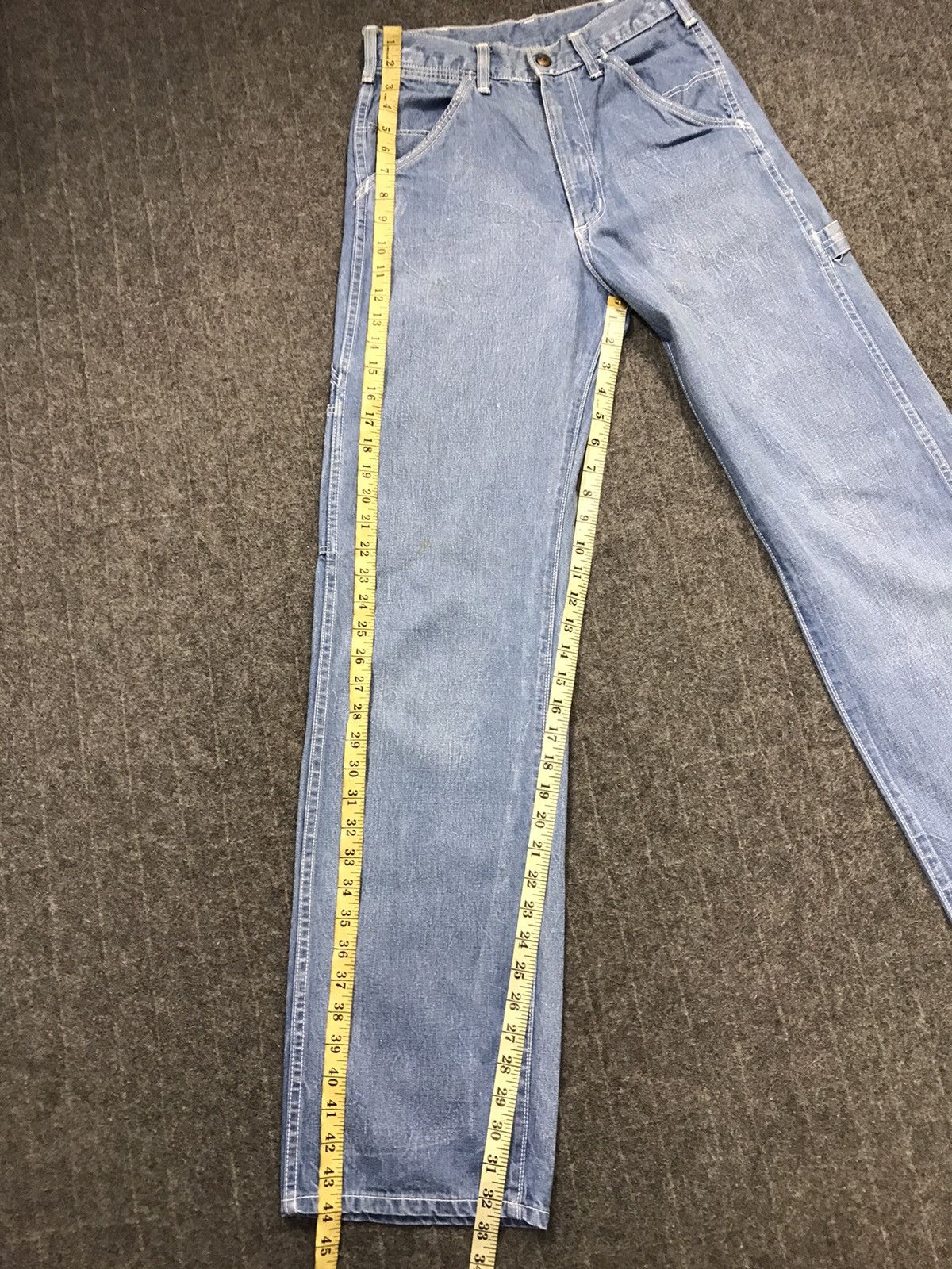 Vintage × Wrangler Vintage Wrangler Hickory Carpenter Tactical Jeans Size US 27 - 20 Thumbnail