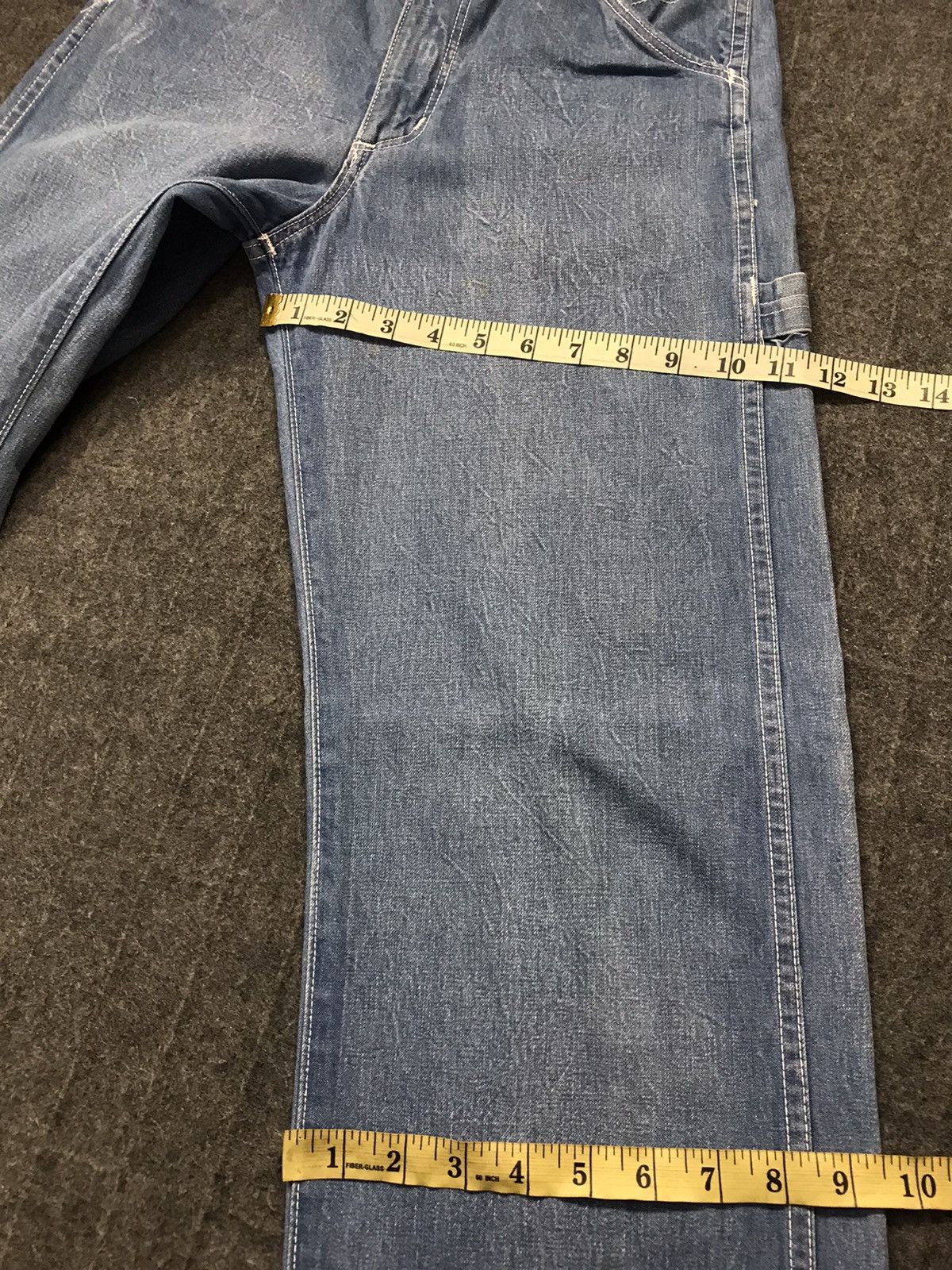 Vintage × Wrangler Vintage Wrangler Hickory Carpenter Tactical Jeans Size US 27 - 19 Thumbnail