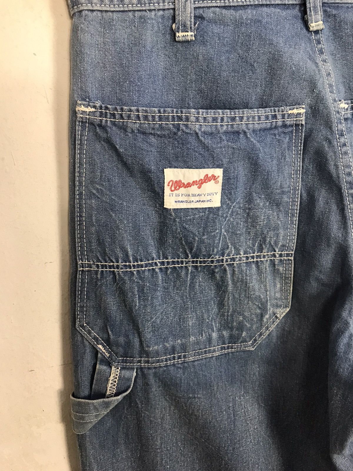 Vintage × Wrangler Vintage Wrangler Hickory Carpenter Tactical Jeans Size US 27 - 13 Thumbnail