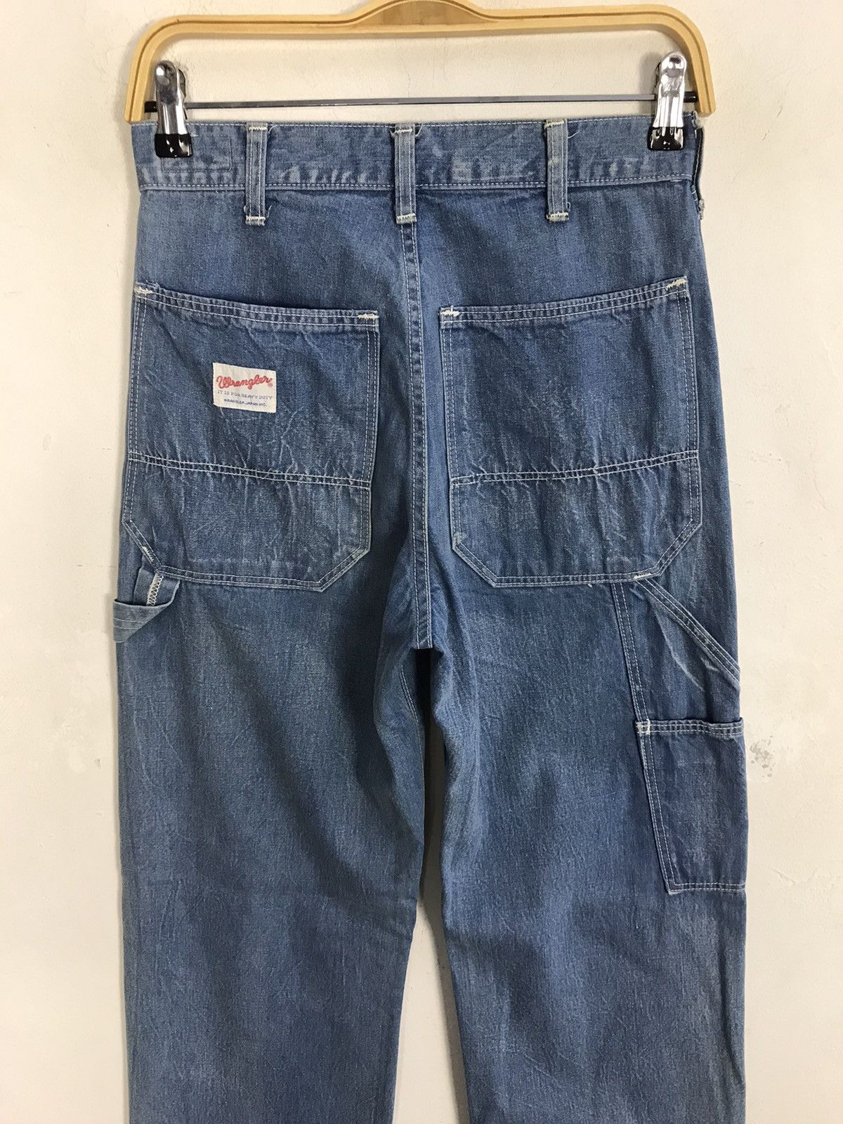 Vintage × Wrangler Vintage Wrangler Hickory Carpenter Tactical Jeans Size US 27 - 11 Thumbnail