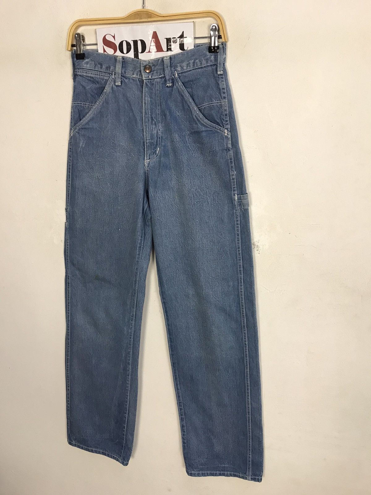 Vintage × Wrangler Vintage Wrangler Hickory Carpenter Tactical Jeans Size US 27 - 4 Thumbnail