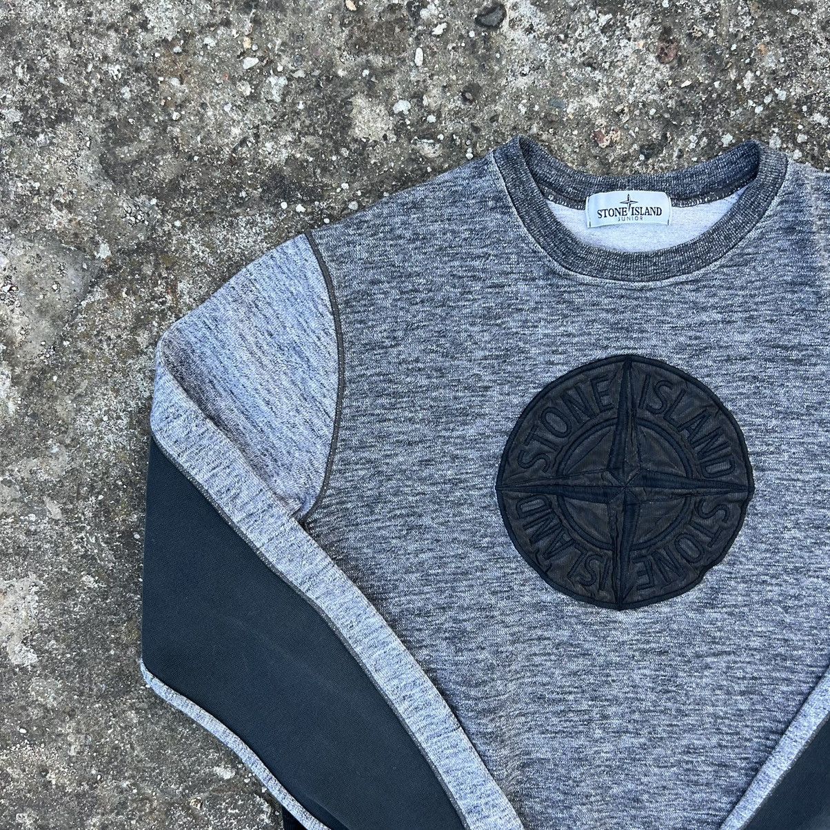 Stone Island × Vintage Vintage Stone Island Sweatshirt Grey Size US S / EU 44-46 / 1 - 3 Thumbnail