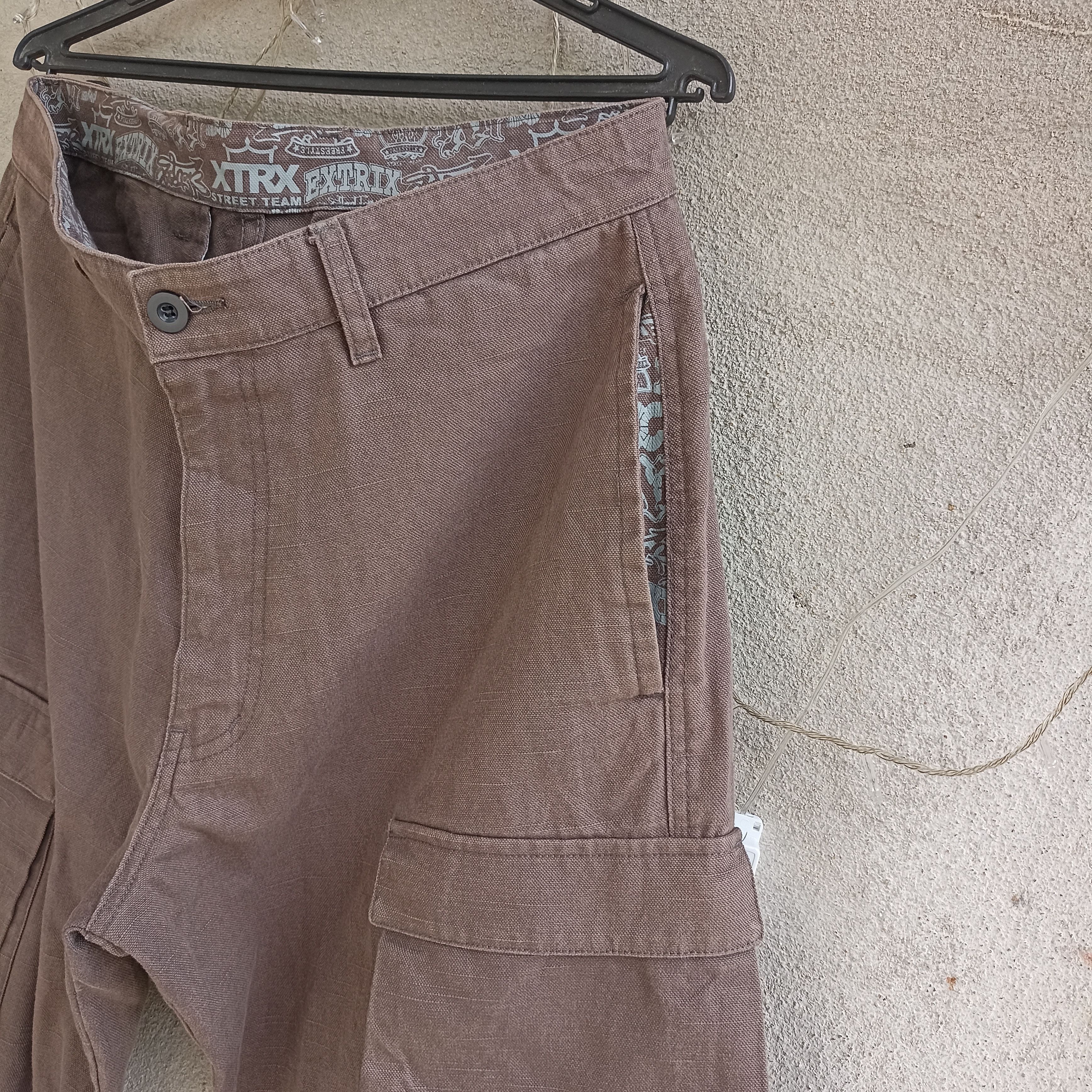 Japanese Brand Amore Pure Big Multipocket Brown Cargopant Size US 34 / EU 50 - 6 Thumbnail