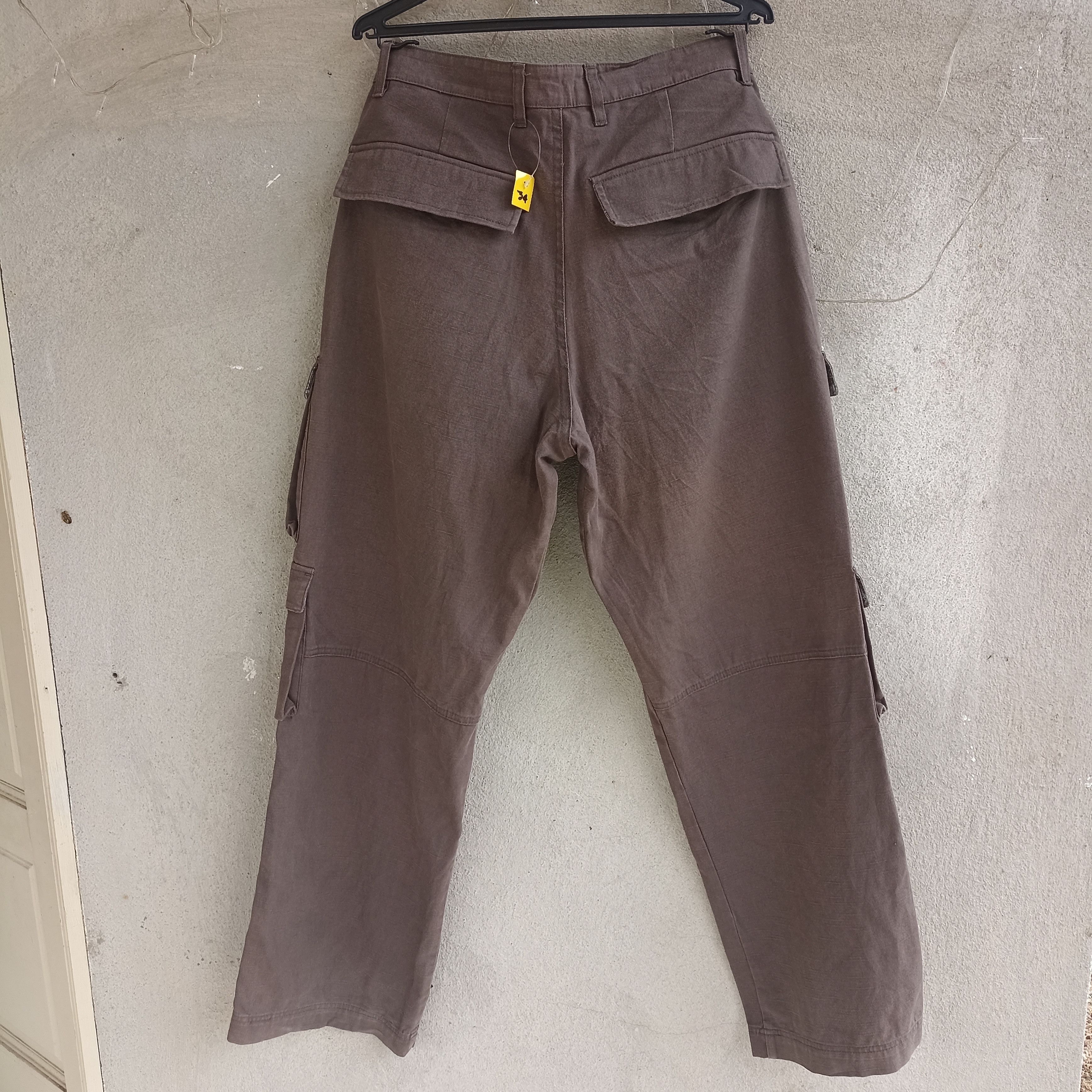 Japanese Brand Amore Pure Big Multipocket Brown Cargopant Size US 34 / EU 50 - 12 Thumbnail