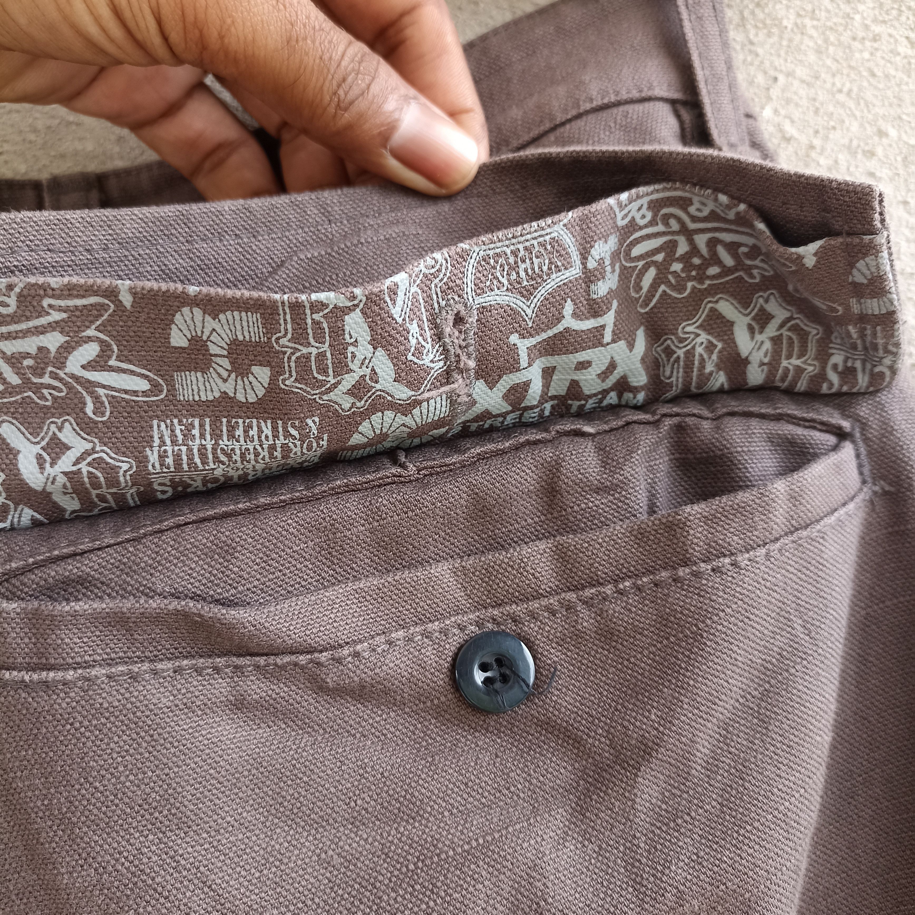 Japanese Brand Amore Pure Big Multipocket Brown Cargopant Size US 34 / EU 50 - 16 Thumbnail