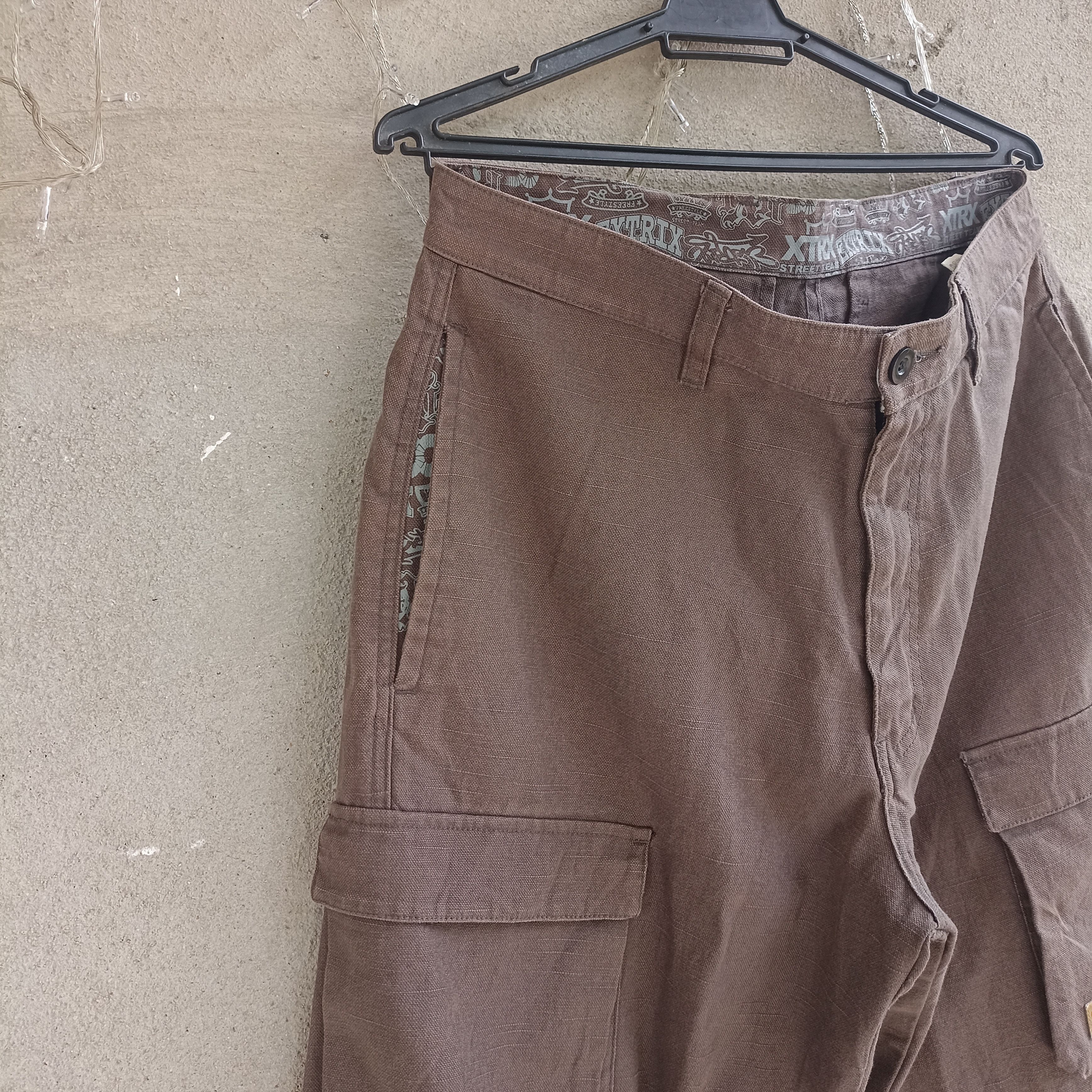 Japanese Brand Amore Pure Big Multipocket Brown Cargopant Size US 34 / EU 50 - 5 Thumbnail