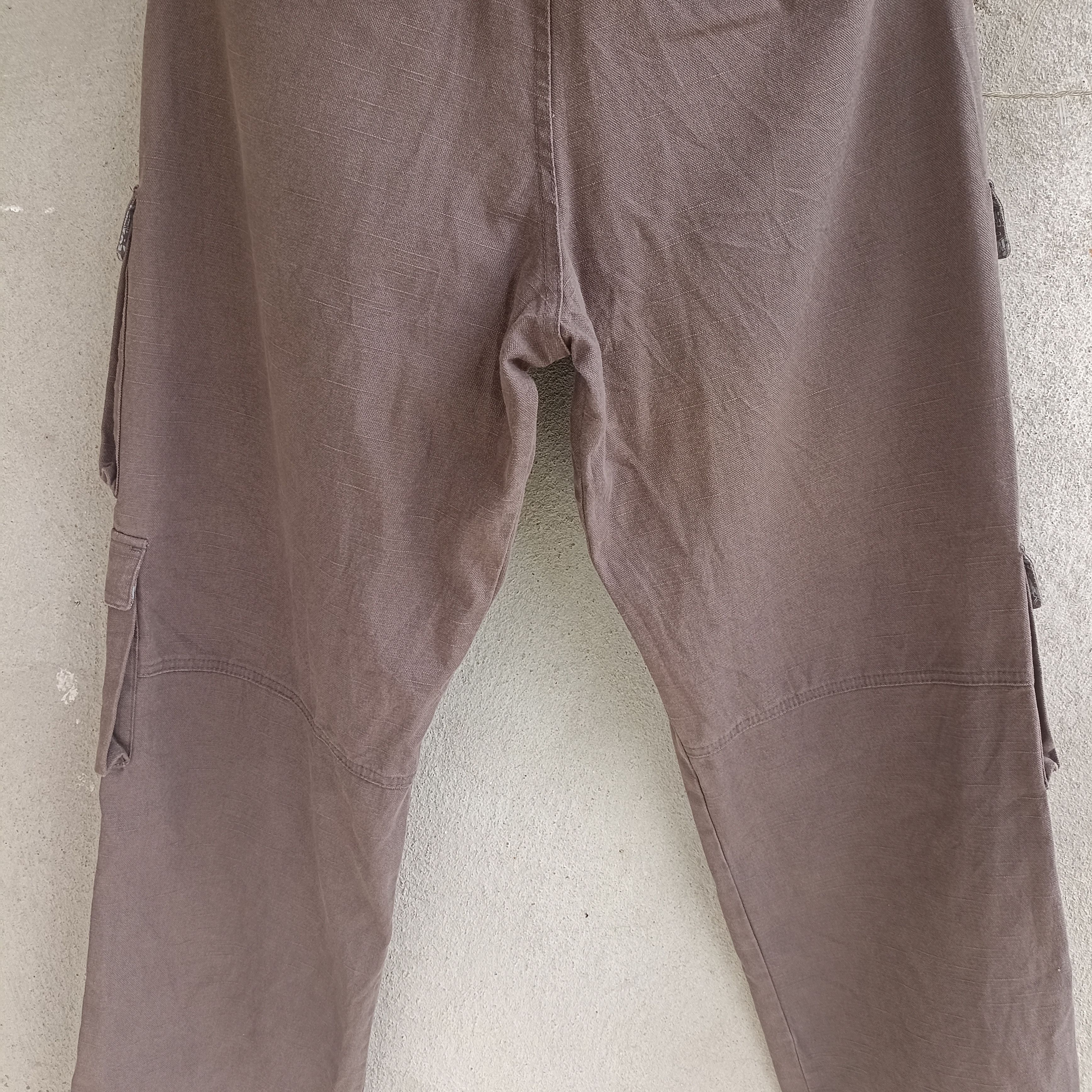 Japanese Brand Amore Pure Big Multipocket Brown Cargopant Size US 34 / EU 50 - 14 Thumbnail