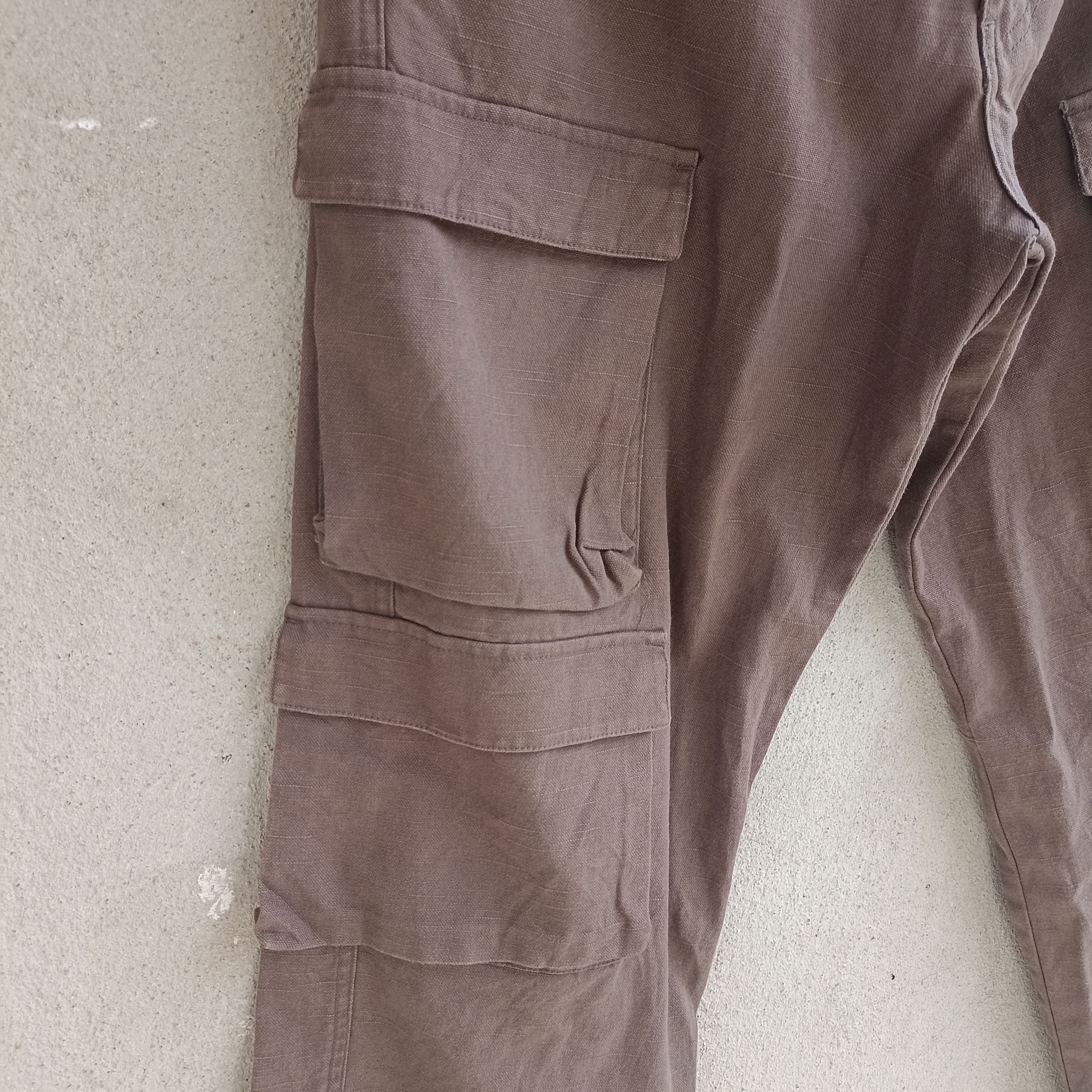 Japanese Brand Amore Pure Big Multipocket Brown Cargopant Size US 34 / EU 50 - 7 Thumbnail