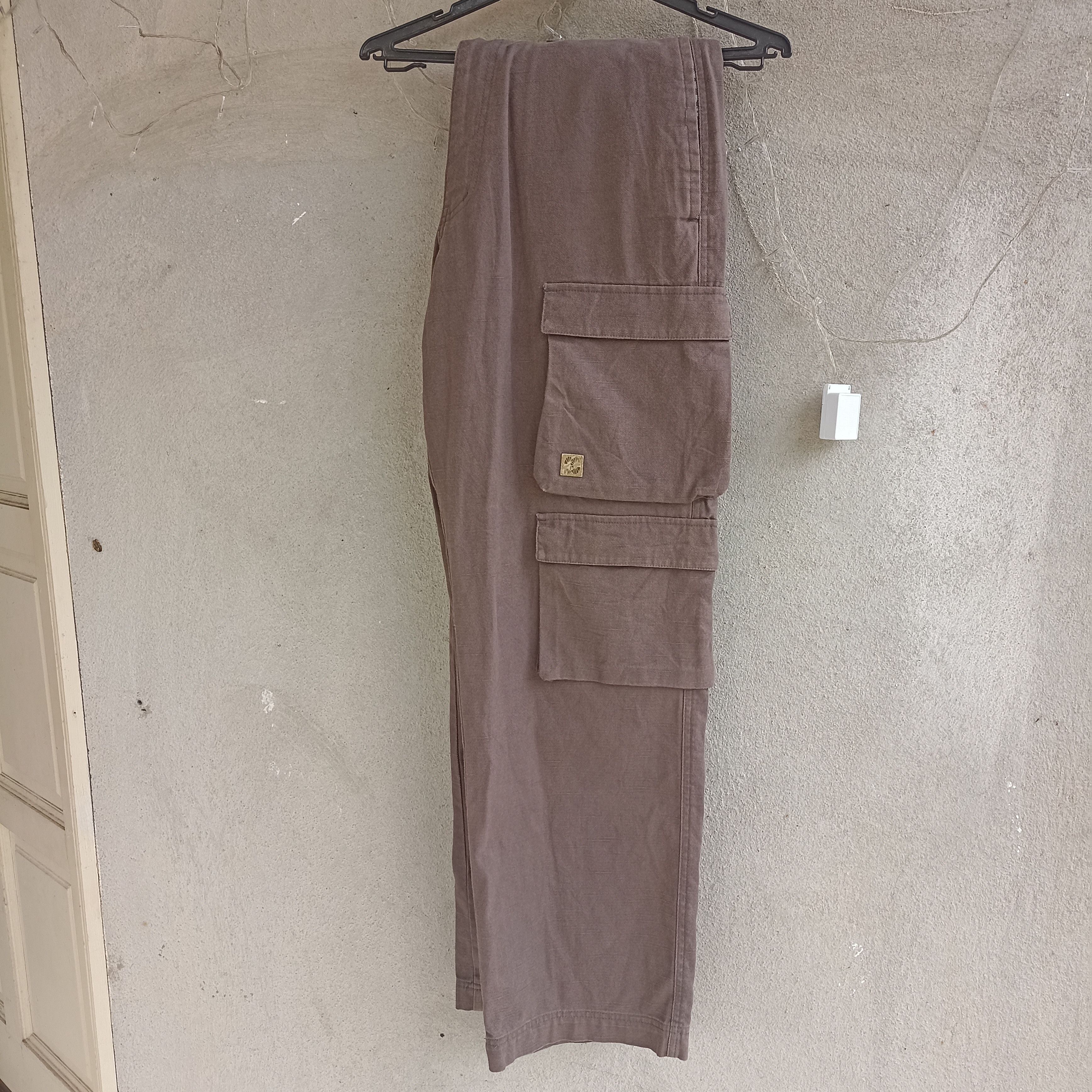 Japanese Brand Amore Pure Big Multipocket Brown Cargopant Size US 34 / EU 50 - 20 Thumbnail