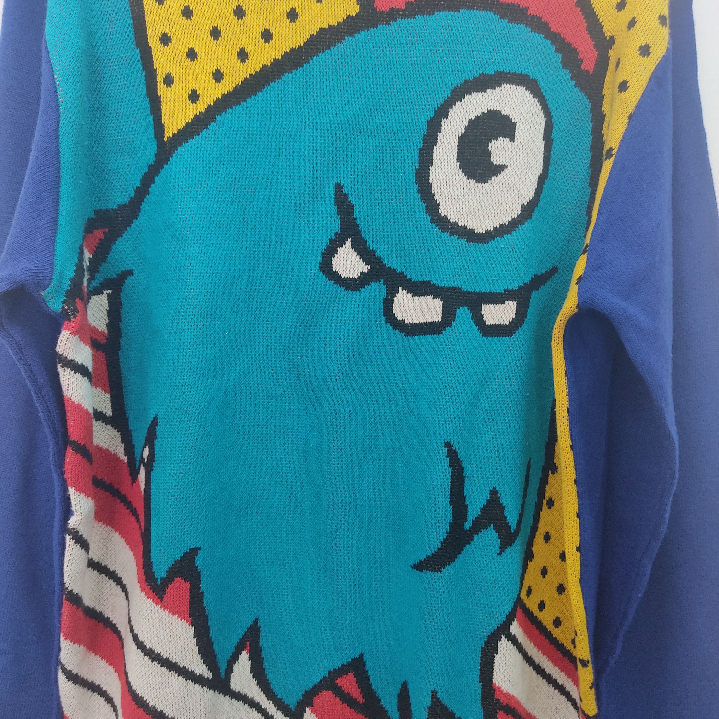 Japanese Brand × Springfield Rolling Cradle Colourful Monster Knitwear Jumper Size US M / EU 48-50 / 2 - 6 Thumbnail