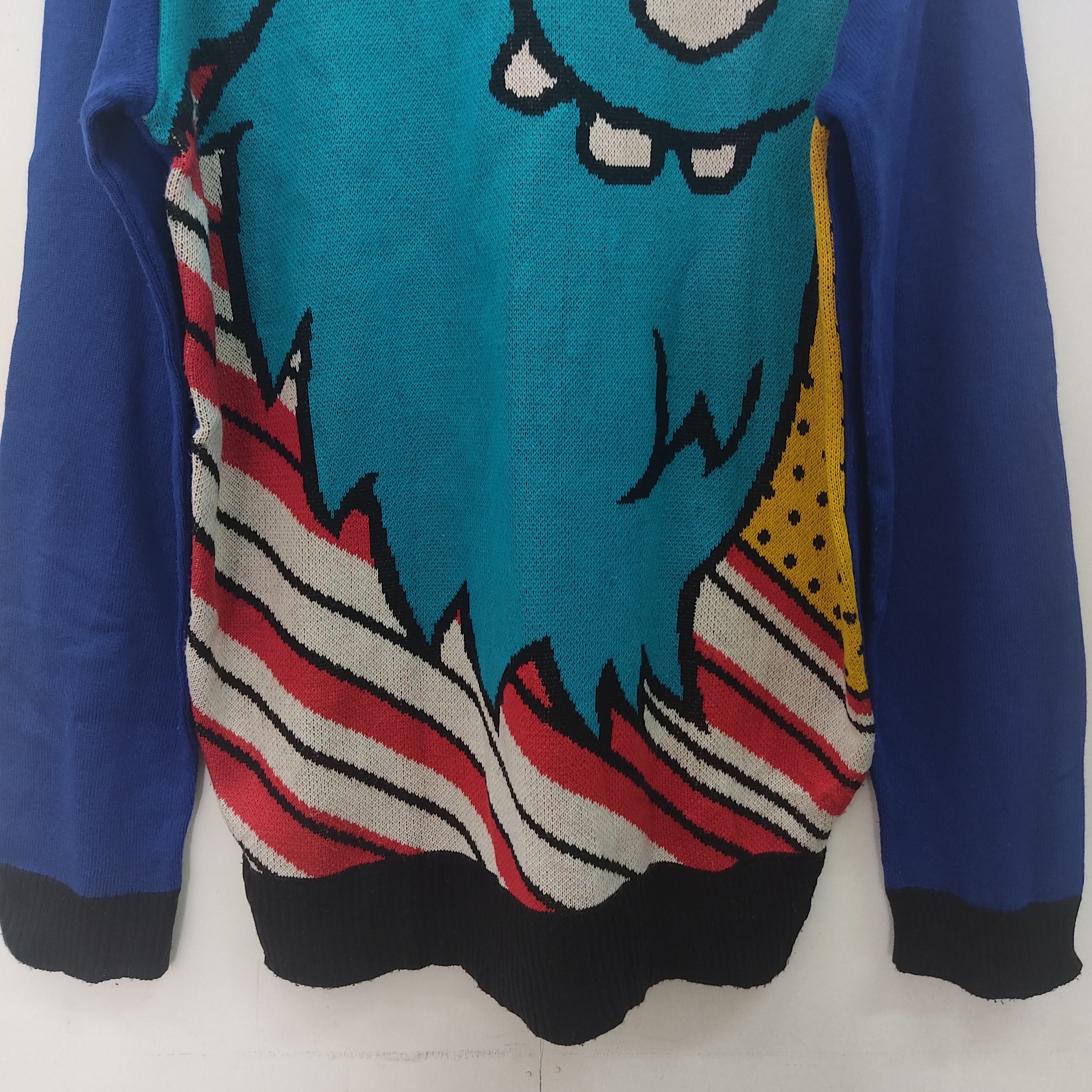 Japanese Brand × Springfield Rolling Cradle Colourful Monster Knitwear Jumper Size US M / EU 48-50 / 2 - 4 Thumbnail