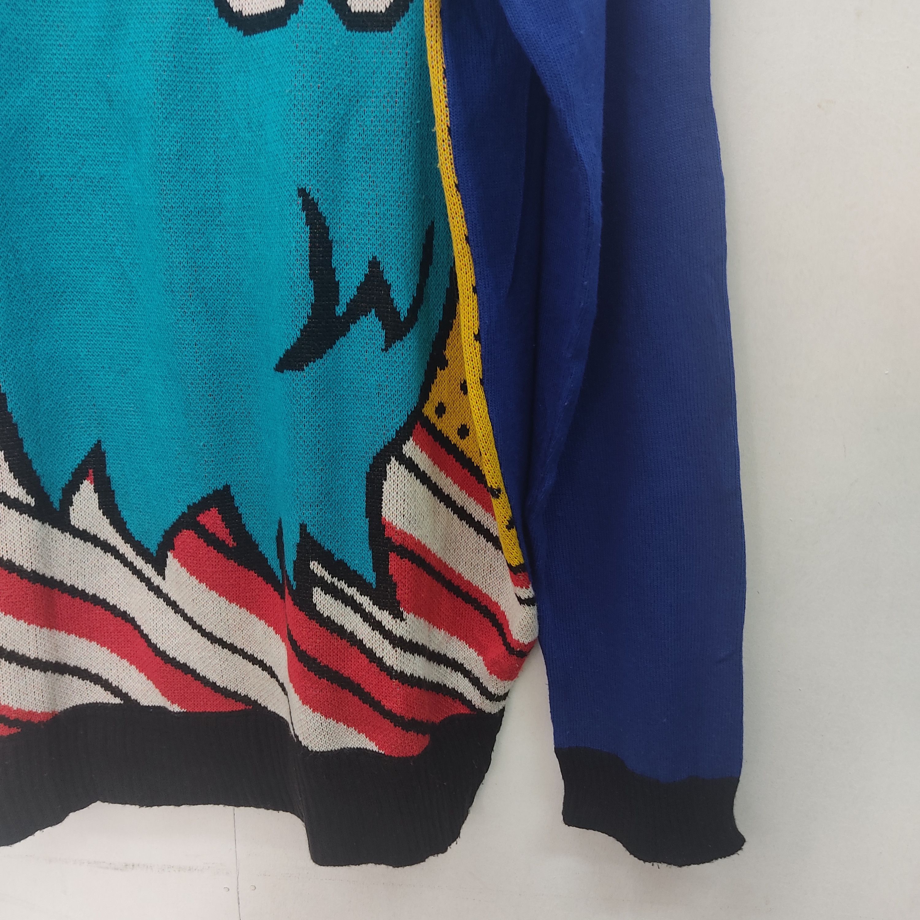 Japanese Brand × Springfield Rolling Cradle Colourful Monster Knitwear Jumper Size US M / EU 48-50 / 2 - 10 Thumbnail