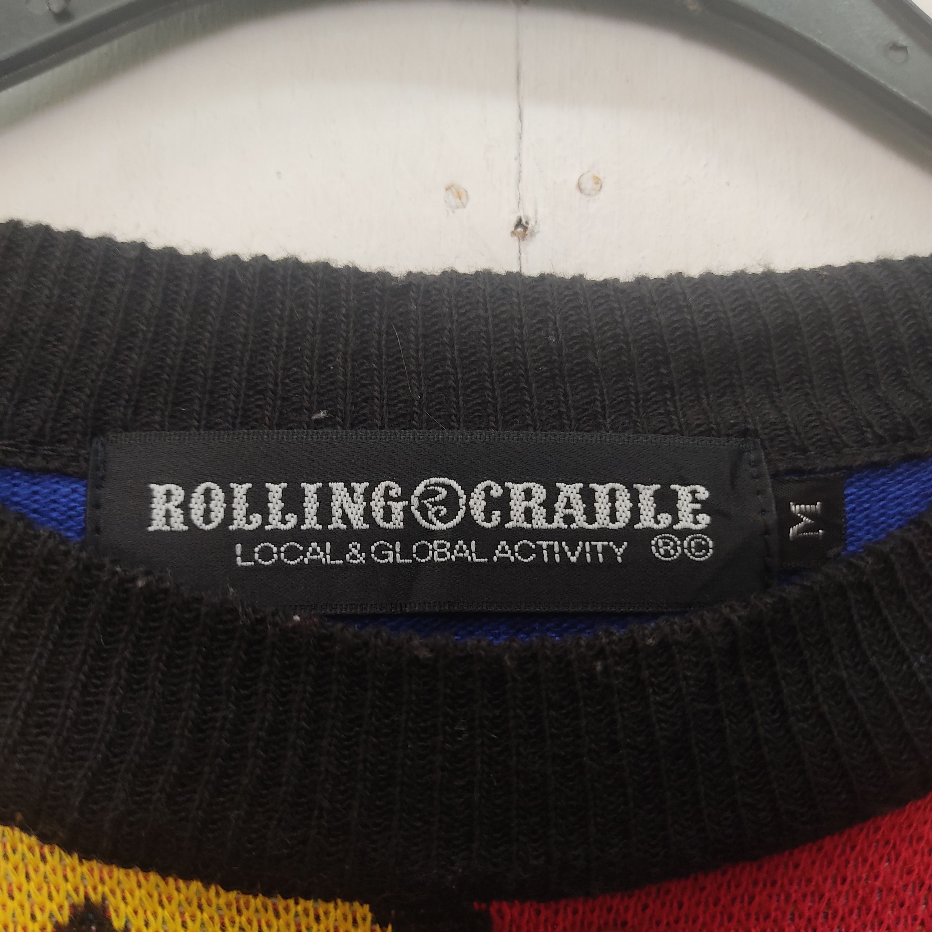 Japanese Brand × Springfield Rolling Cradle Colourful Monster Knitwear Jumper Size US M / EU 48-50 / 2 - 5 Thumbnail
