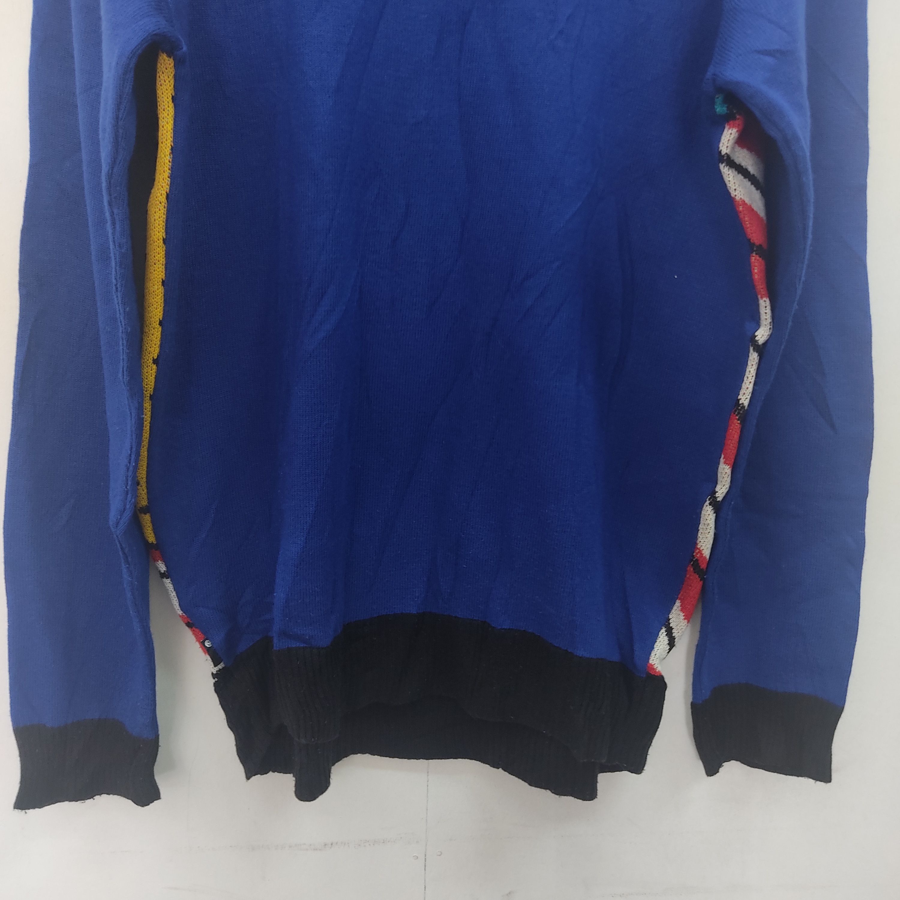 Japanese Brand × Springfield Rolling Cradle Colourful Monster Knitwear Jumper Size US M / EU 48-50 / 2 - 14 Thumbnail