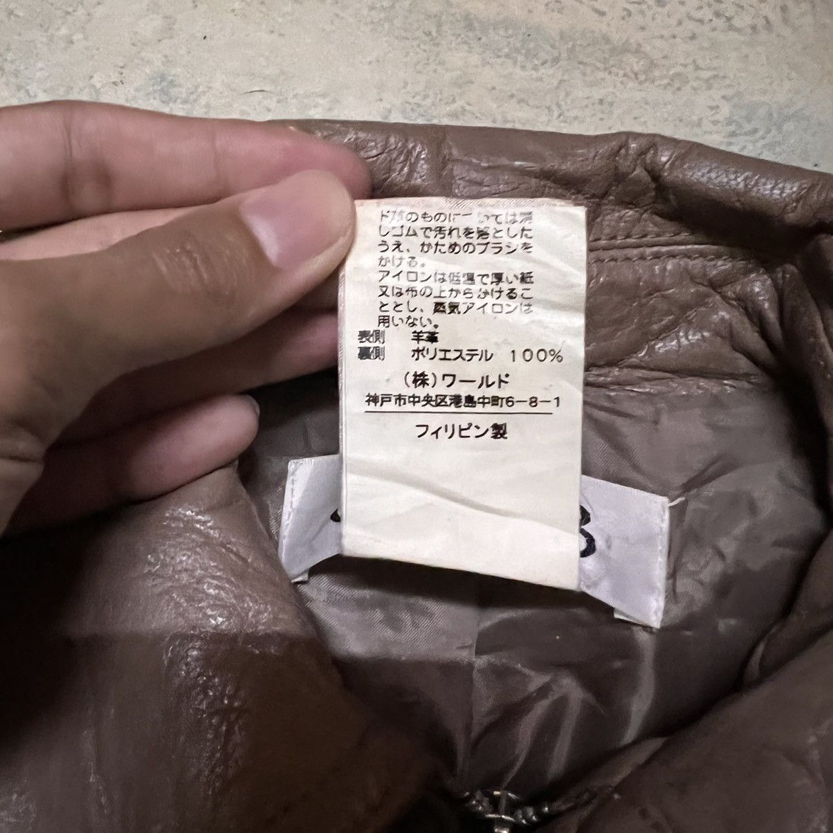Japanese Brand Vintage SPB Leather Jacket Size US S / EU 44-46 / 1 - 4 Thumbnail