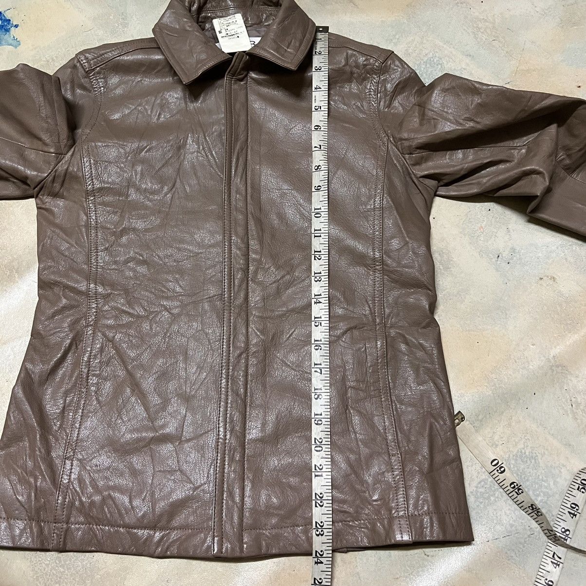 Japanese Brand Vintage SPB Leather Jacket Size US S / EU 44-46 / 1 - 7 Thumbnail