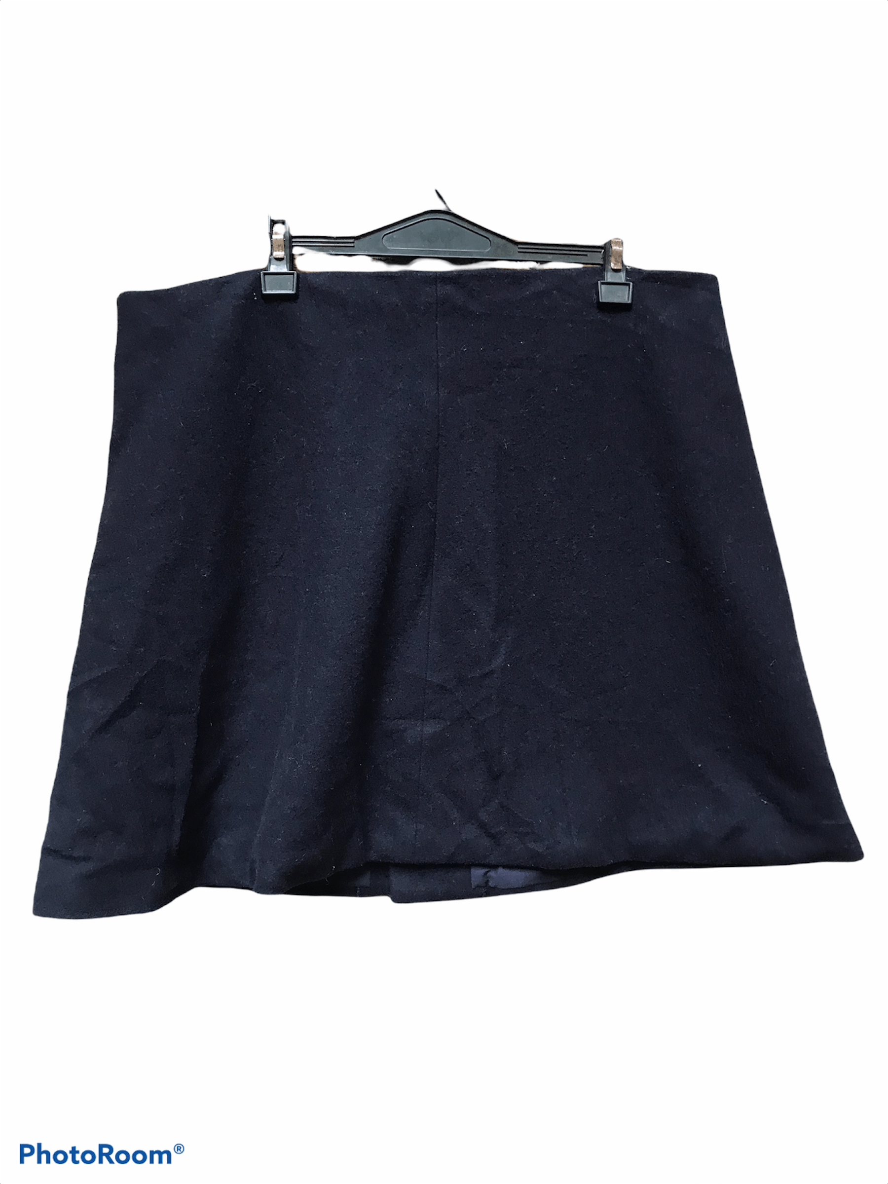 LIMI feu Wool Flare Mini Skirt Black S