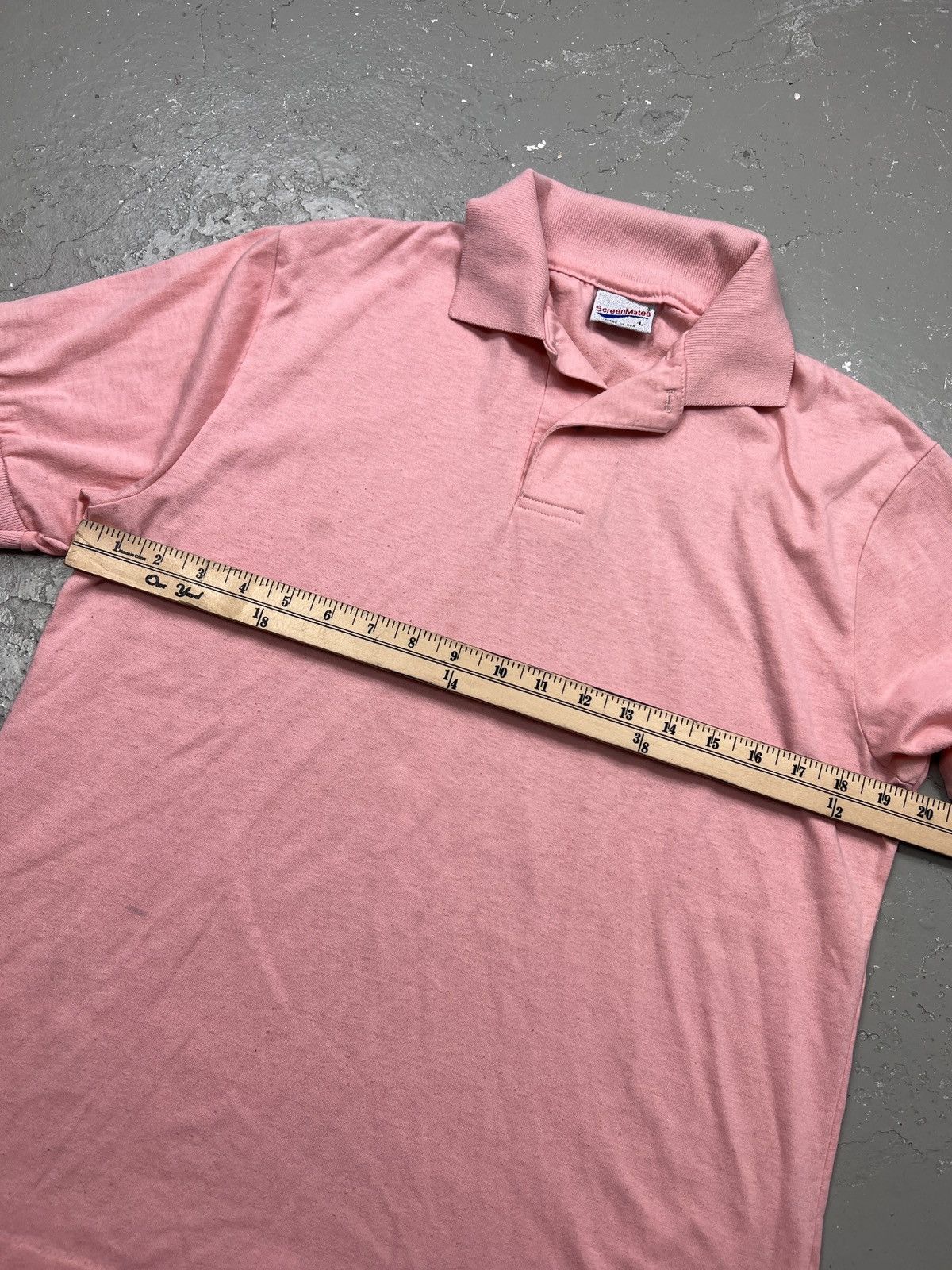 Vintage Vintage Single Stitch Button Up Shirt Size Large Pink Size US L / EU 52-54 / 3 - 4 Thumbnail
