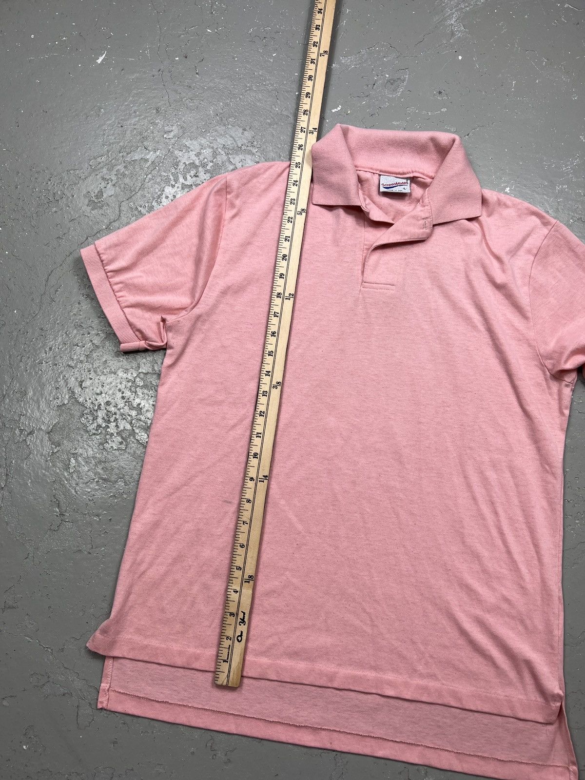 Vintage Vintage Single Stitch Button Up Shirt Size Large Pink Size US L / EU 52-54 / 3 - 5 Thumbnail