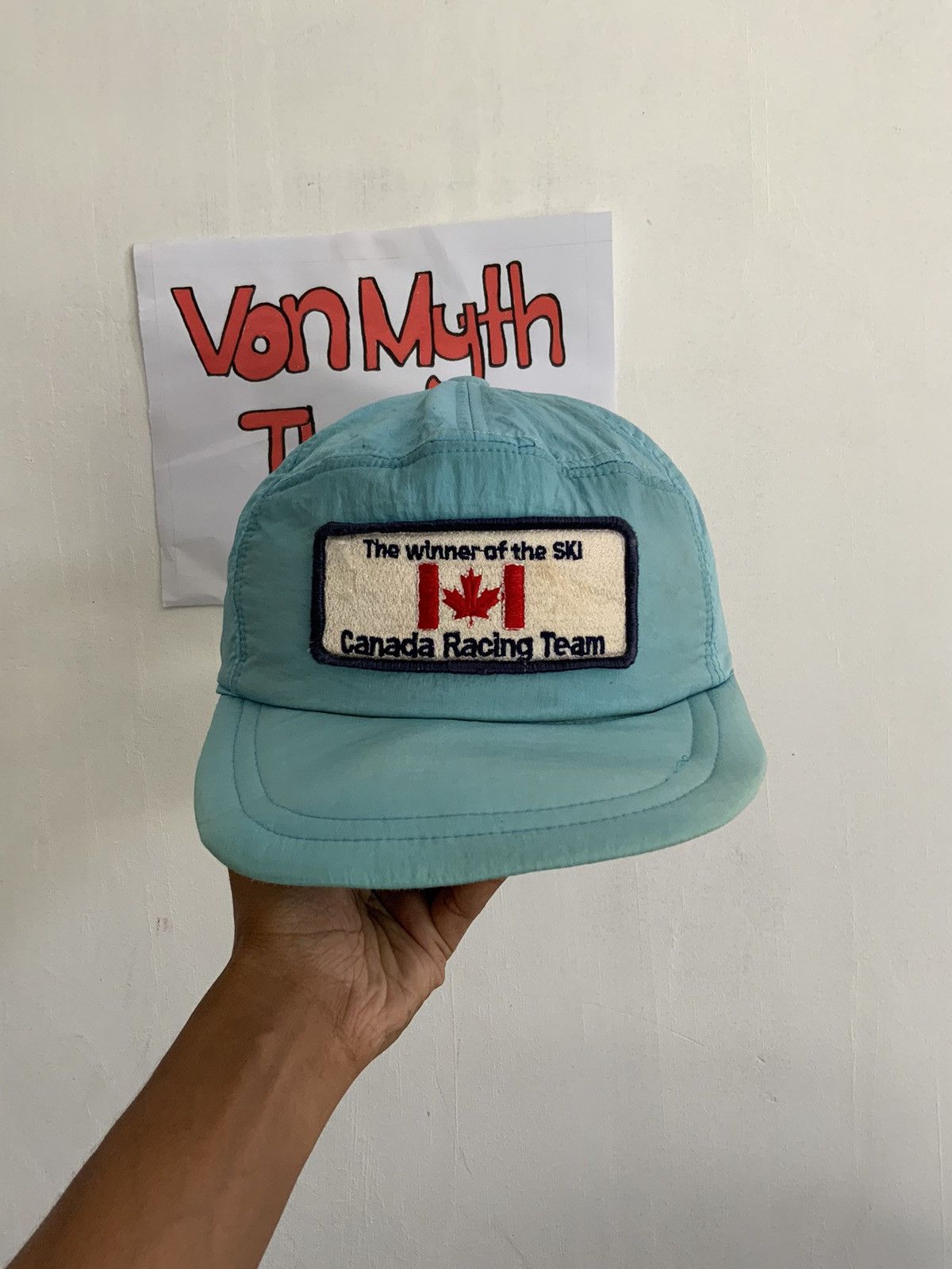 Vintage Vintage Canada Racing Team Ski Hat Size ONE SIZE - 1 Thumbnail