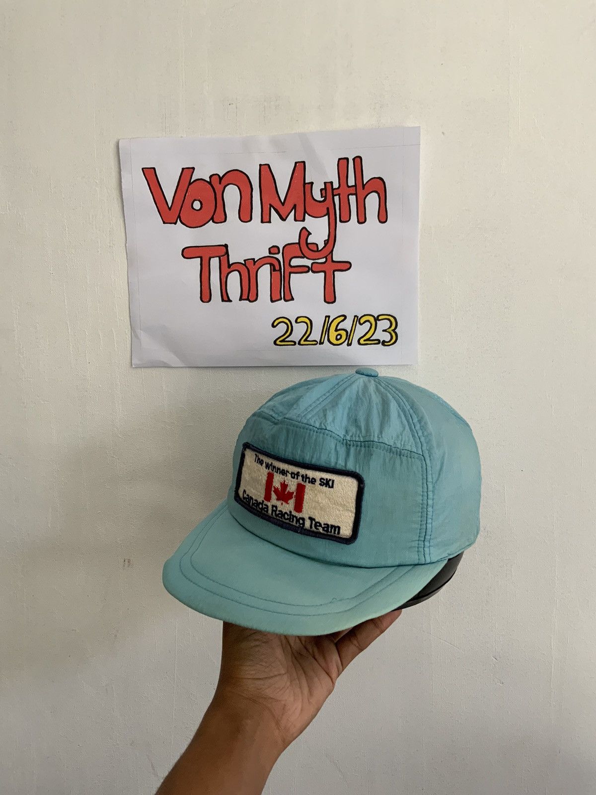 Vintage Vintage Canada Racing Team Ski Hat Size ONE SIZE - 2 Thumbnail