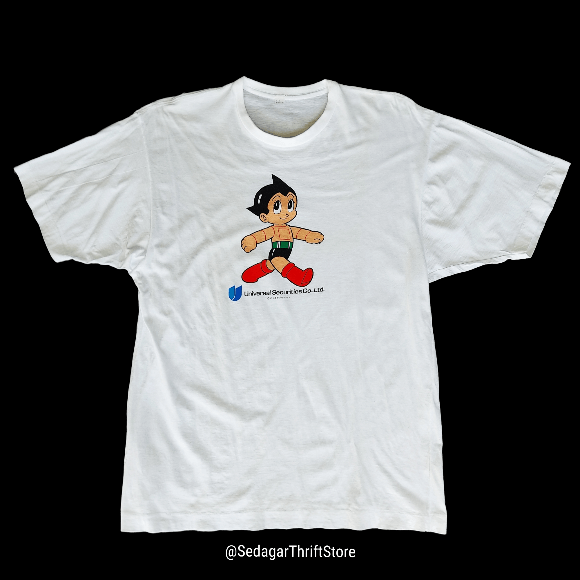 Anime 🔥Vintage 80s Astro Boy Anime Tshirt Size US L / EU 52-54 / 3 - 2 Thumbnail