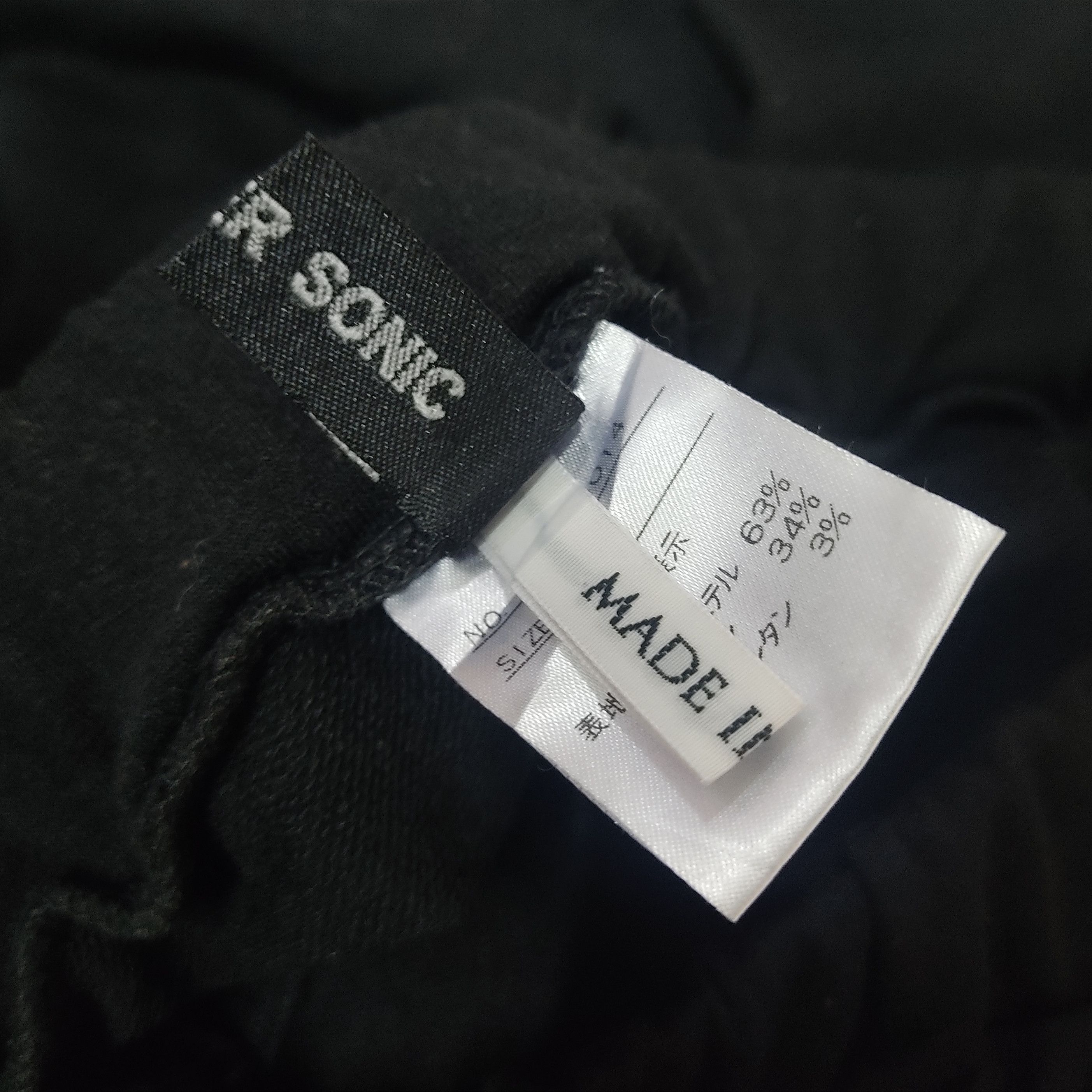 GOTHBOICLIQUE AS SUPER SONIC Punk Gothic Elastic Harem Pants Size US 30 / EU 46 - 10 Thumbnail