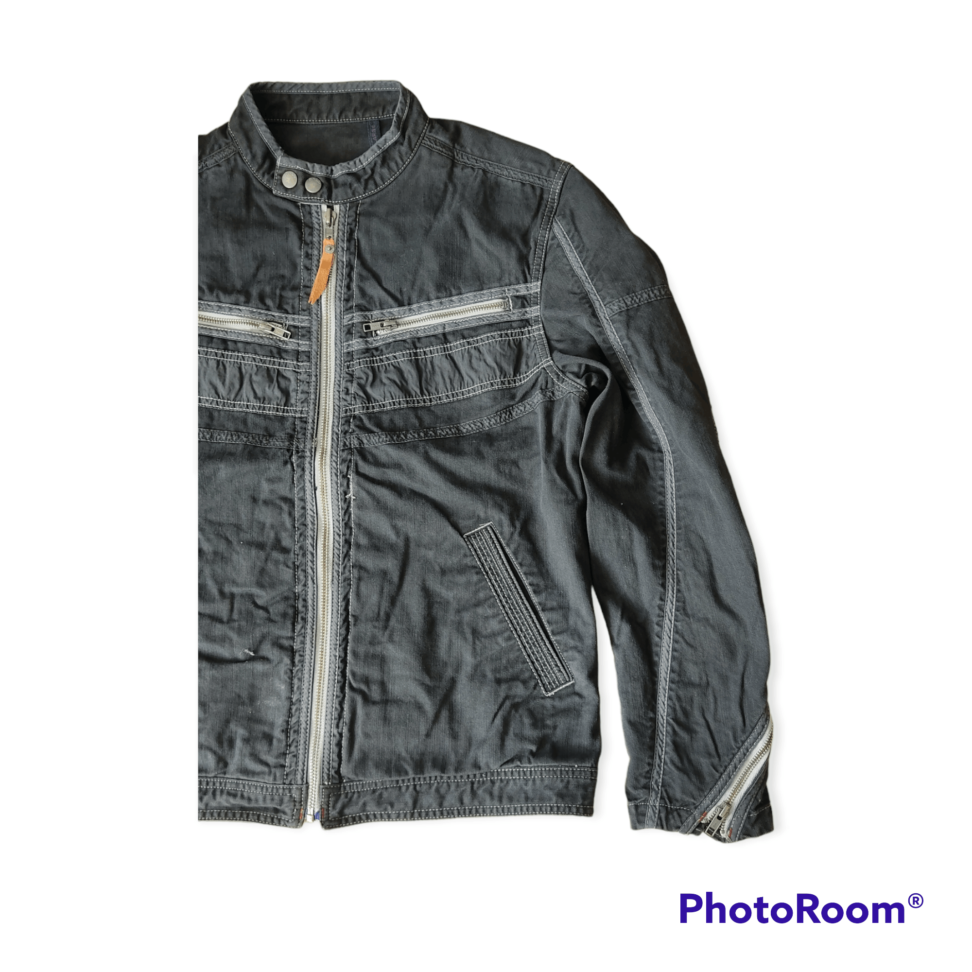 Japanese Brand Ball Rimini Cafe Racer Denim Jacket Size US M / EU 48-50 / 2 - 9 Thumbnail